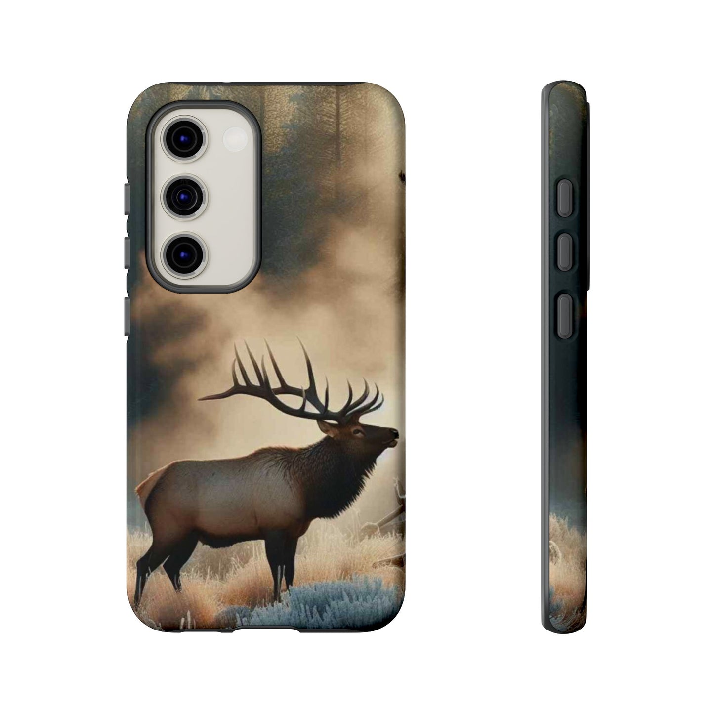 Phone Case - Elk on a Frosty Morning Design