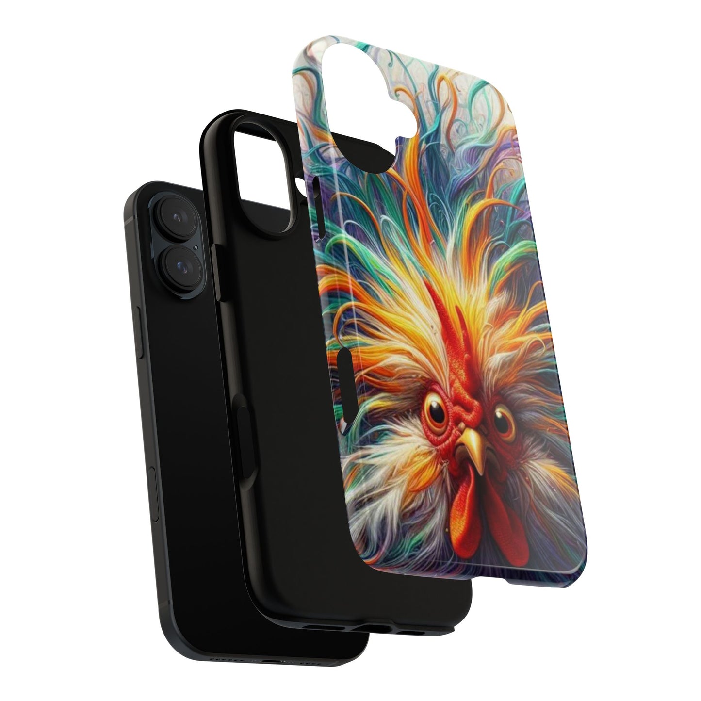 Phone Case - Frazzled Feather Friend Tough Case