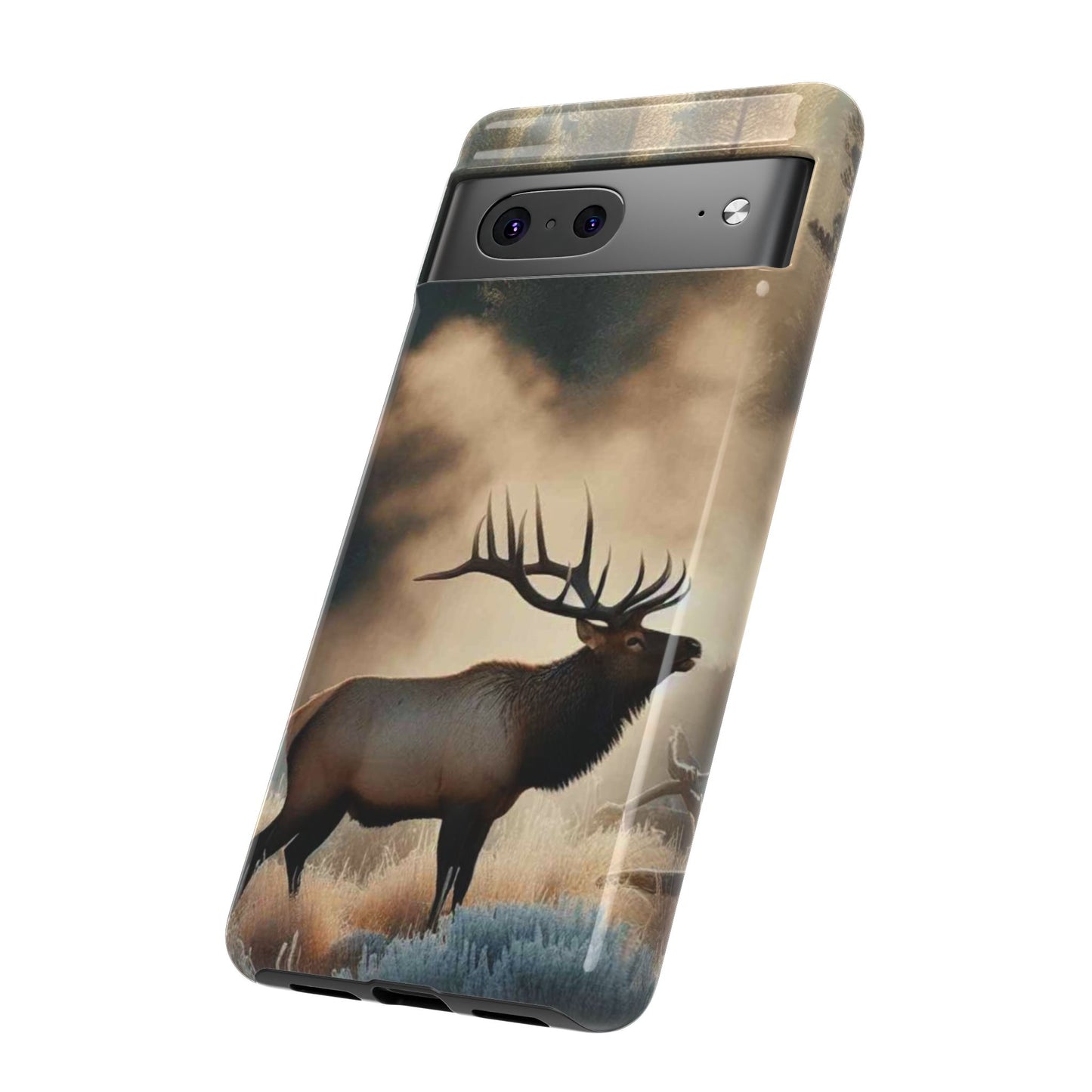 Phone Case - Elk on a Frosty Morning Design