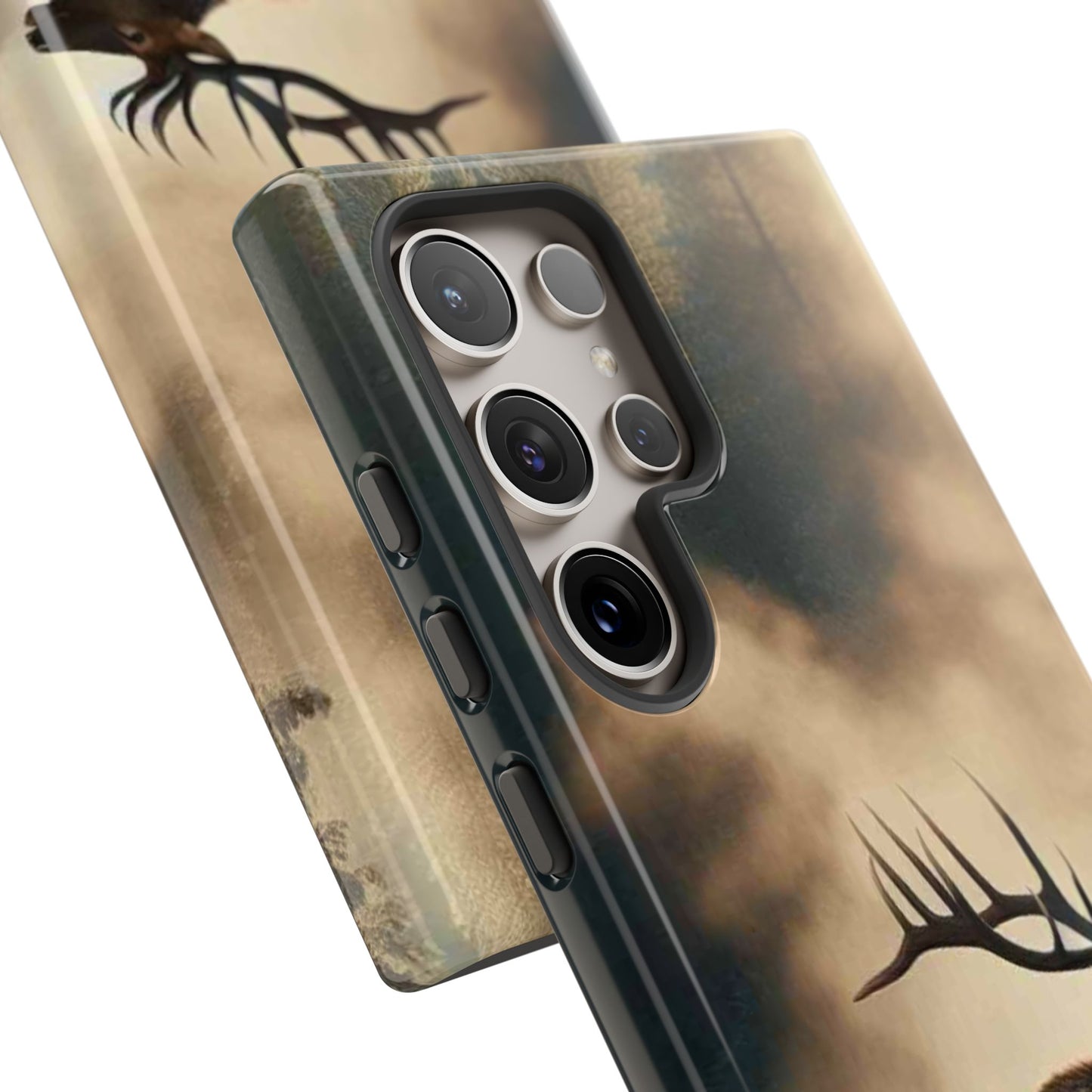 Phone Case - Elk on a Frosty Morning Design