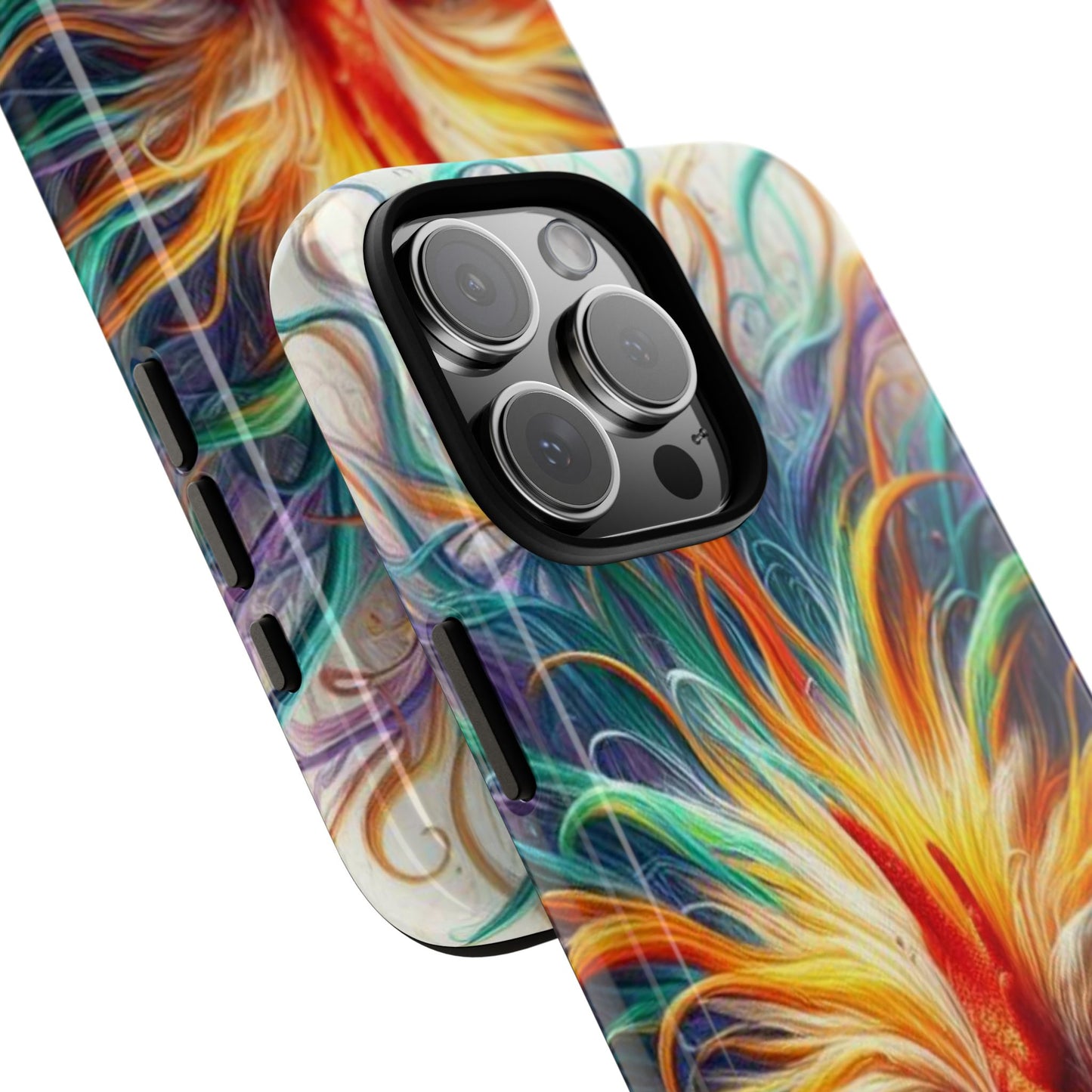 Phone Case - Frazzled Feather Friend Tough Case