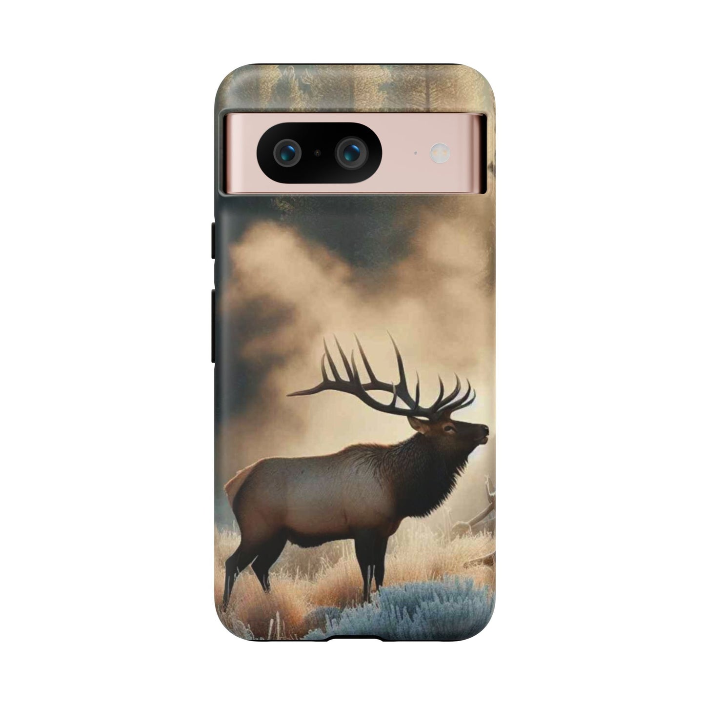Phone Case - Elk on a Frosty Morning Design