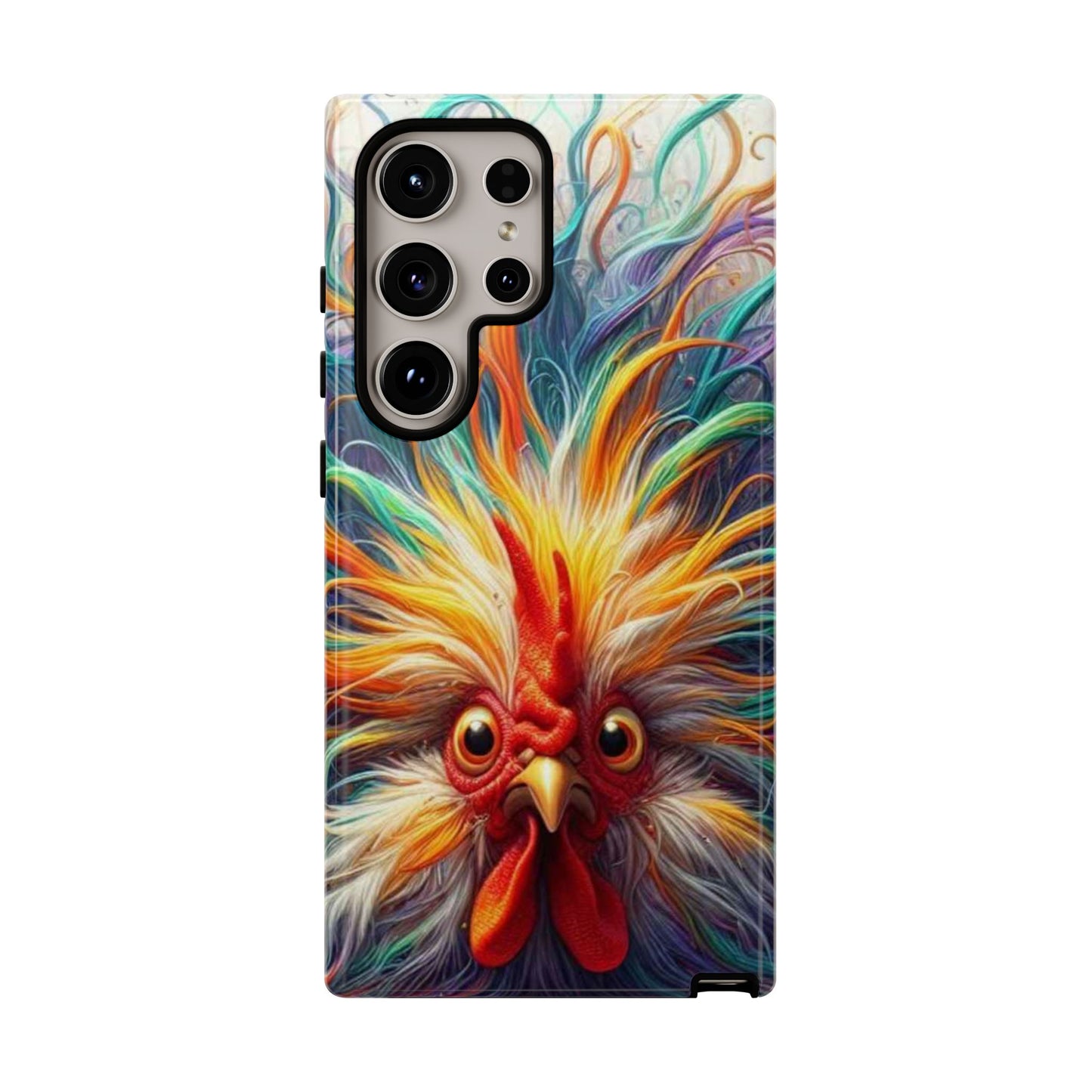 Phone Case - Frazzled Feather Friend Tough Case