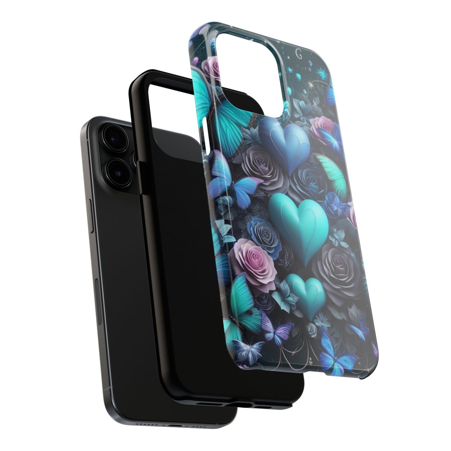 Tough Phone Cases butterfly heart