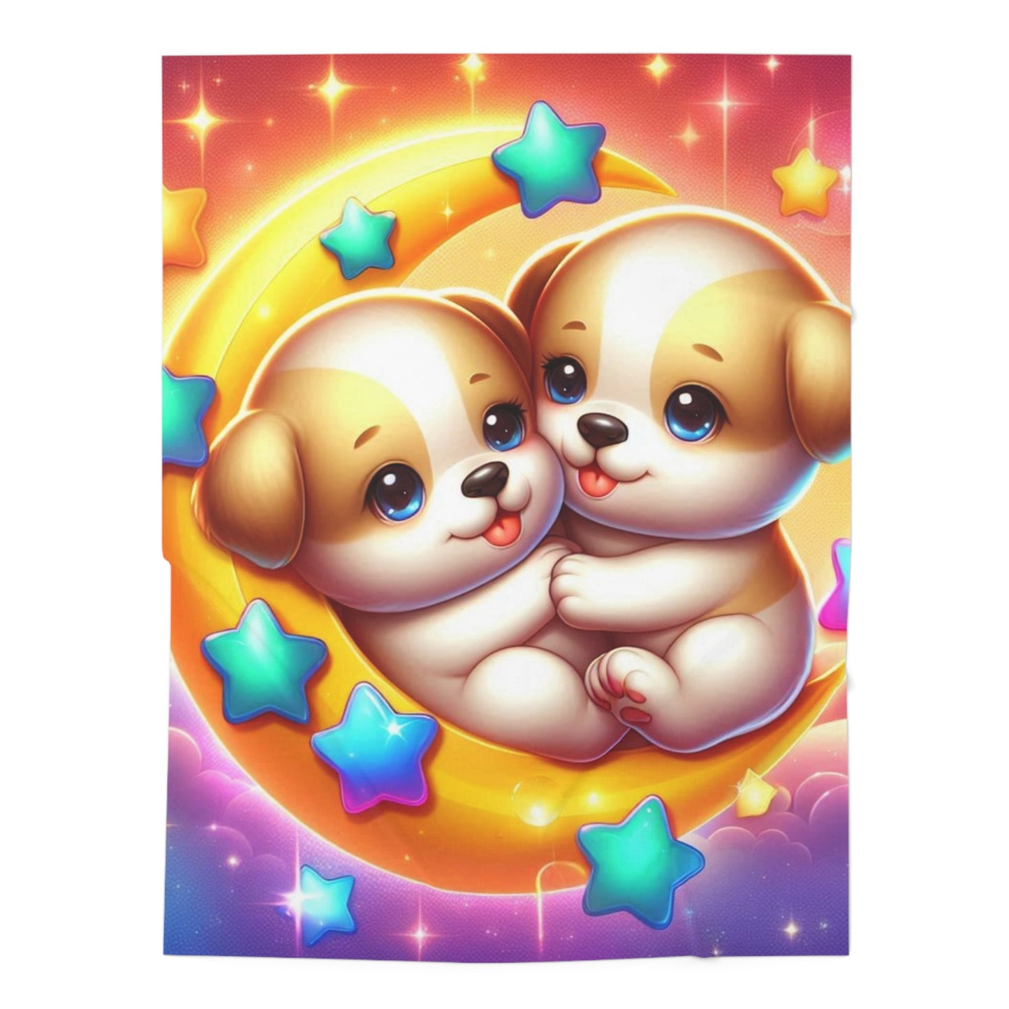 Baby Swaddle Blanket Puppy Love