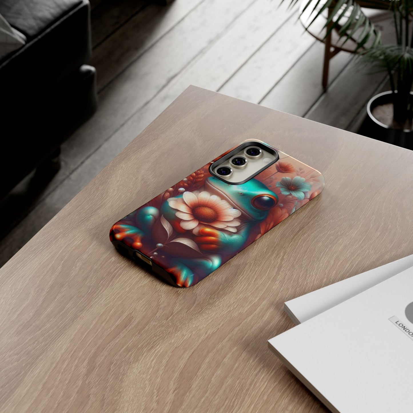 Phone Case Froggy Flower Days Tough Cases