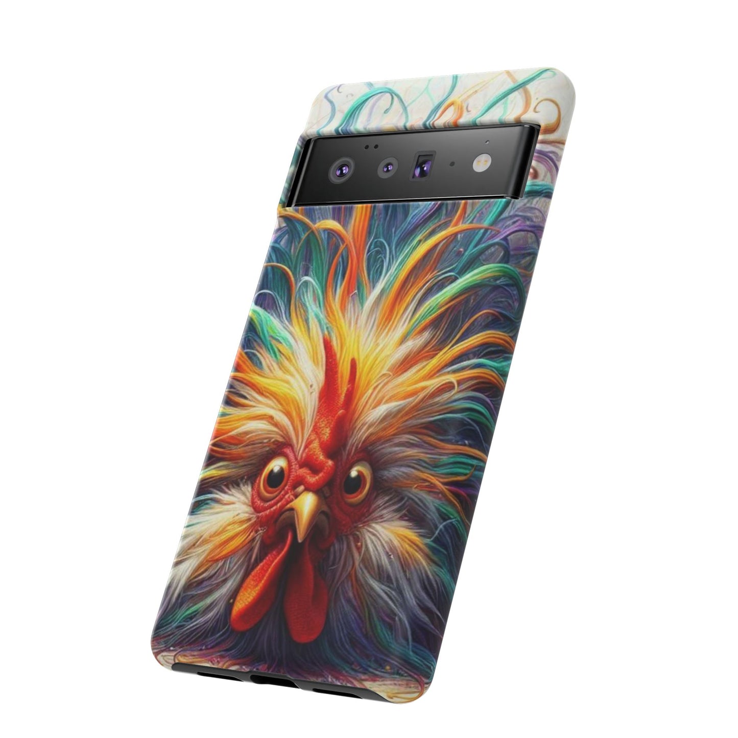 Phone Case - Frazzled Feather Friend Tough Case