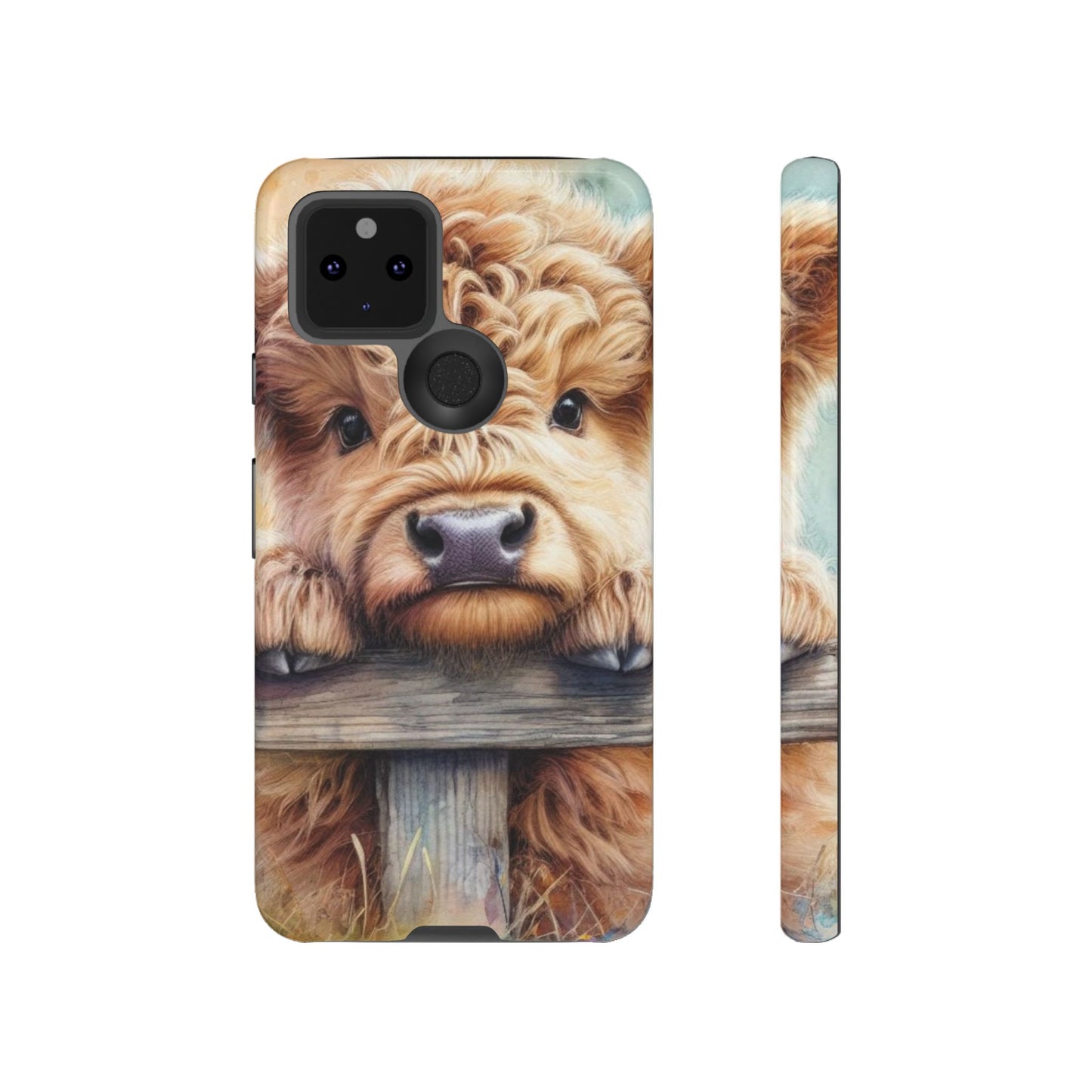 Tough Cases - Cute Highland Cow iPhone Case