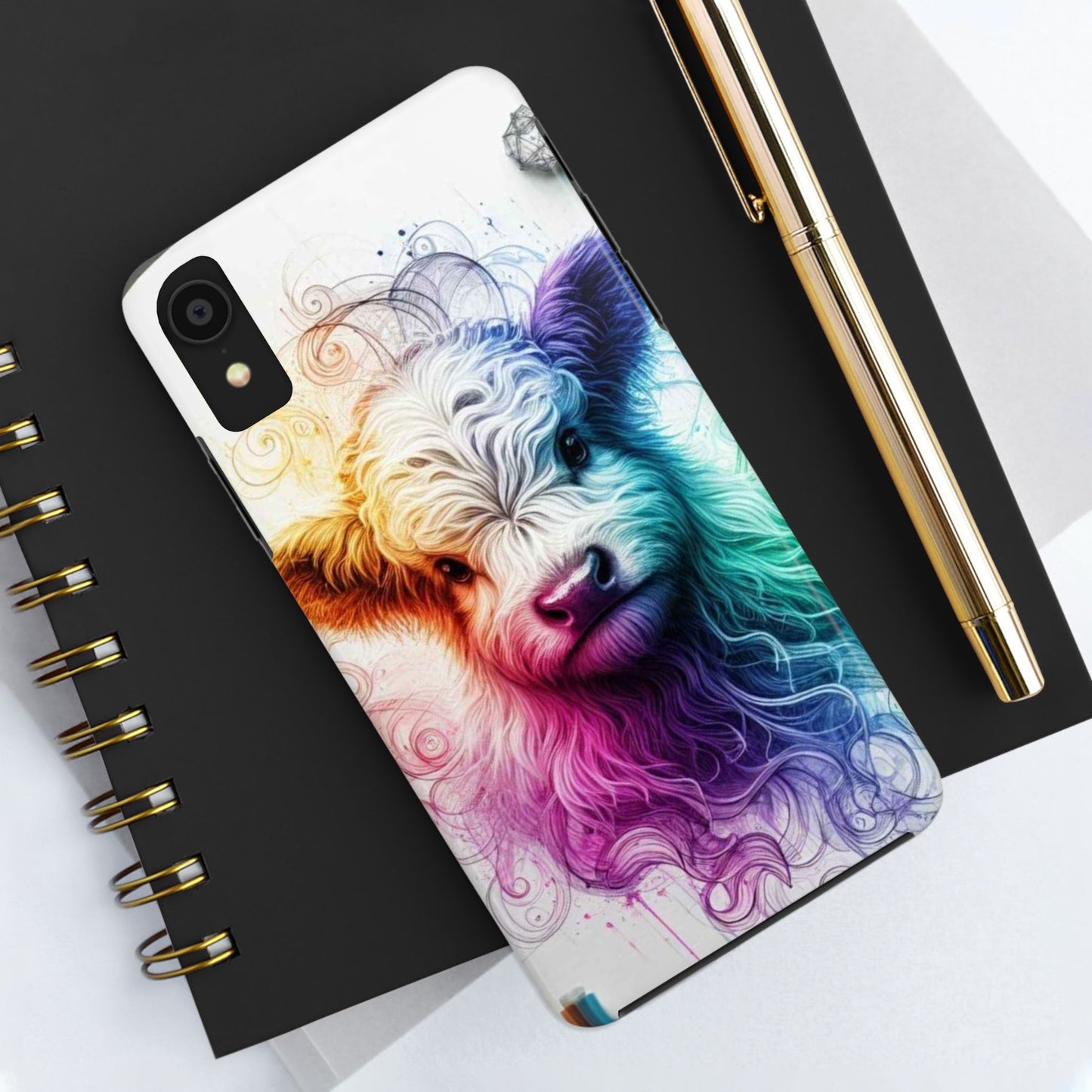 Tough Phone Cases - Cute Cow