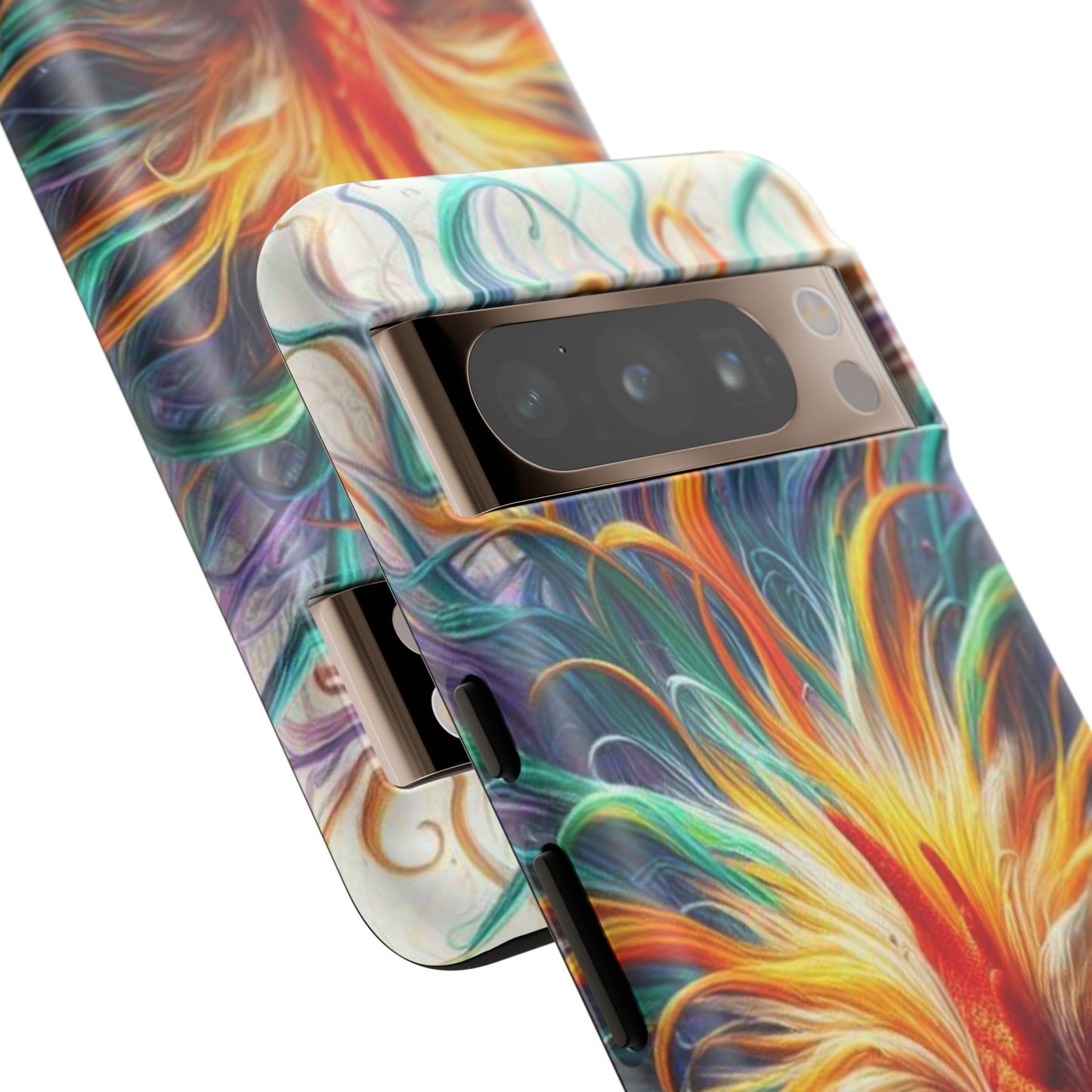 Phone Case - Frazzled Feather Friend Tough Case