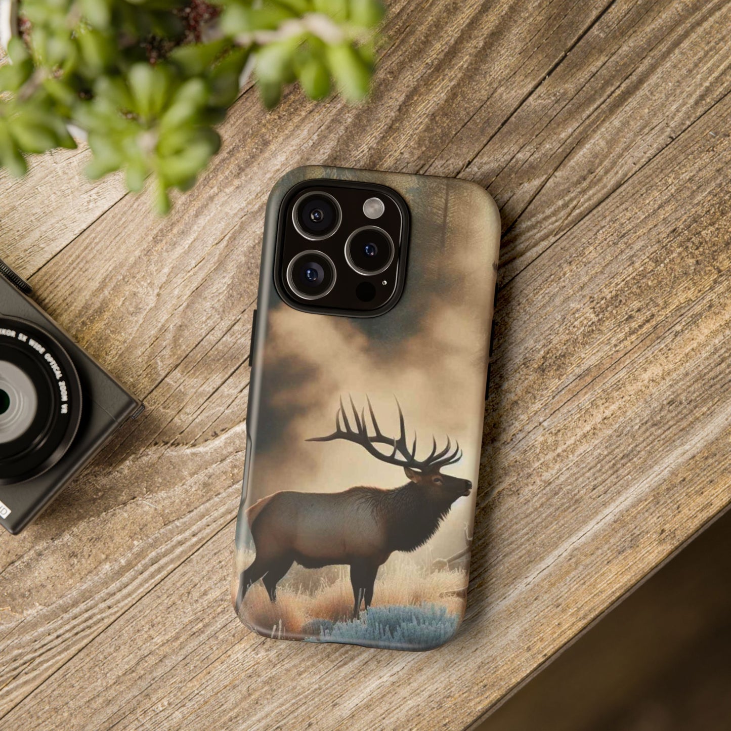 Phone Case - Elk on a Frosty Morning Design
