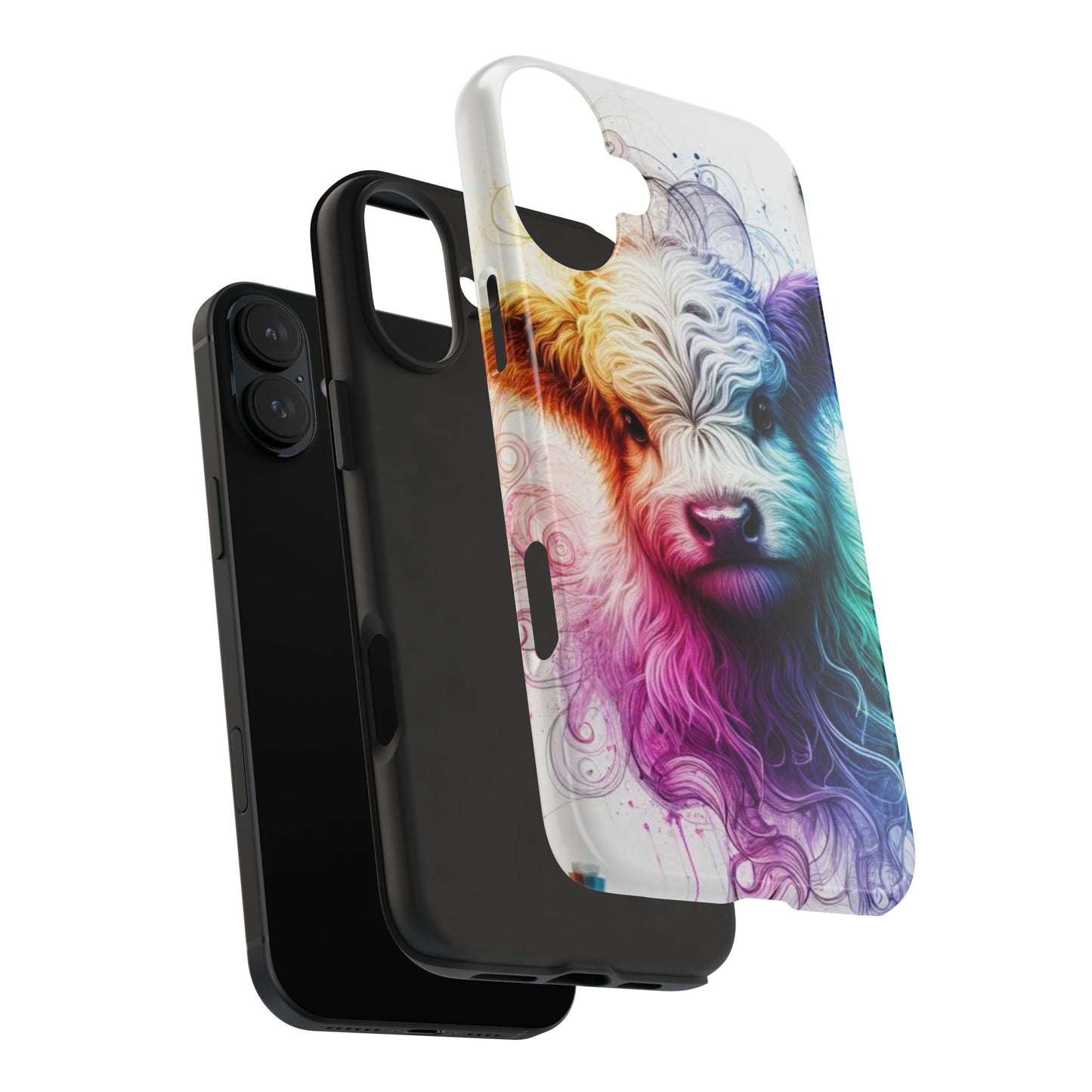 Tough Phone Cases - Cute Cow