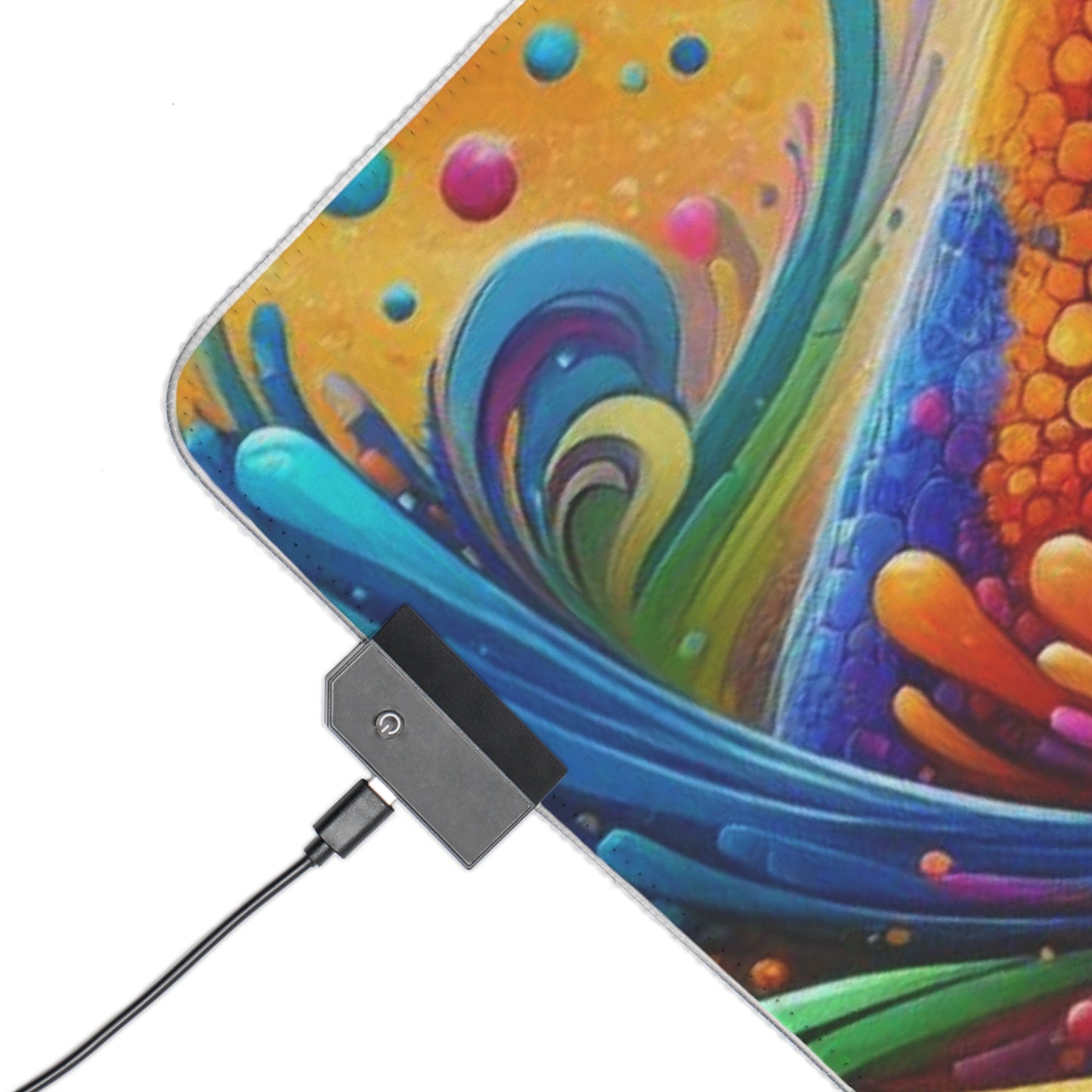 LED Gaming Mouse Pad - Lizard