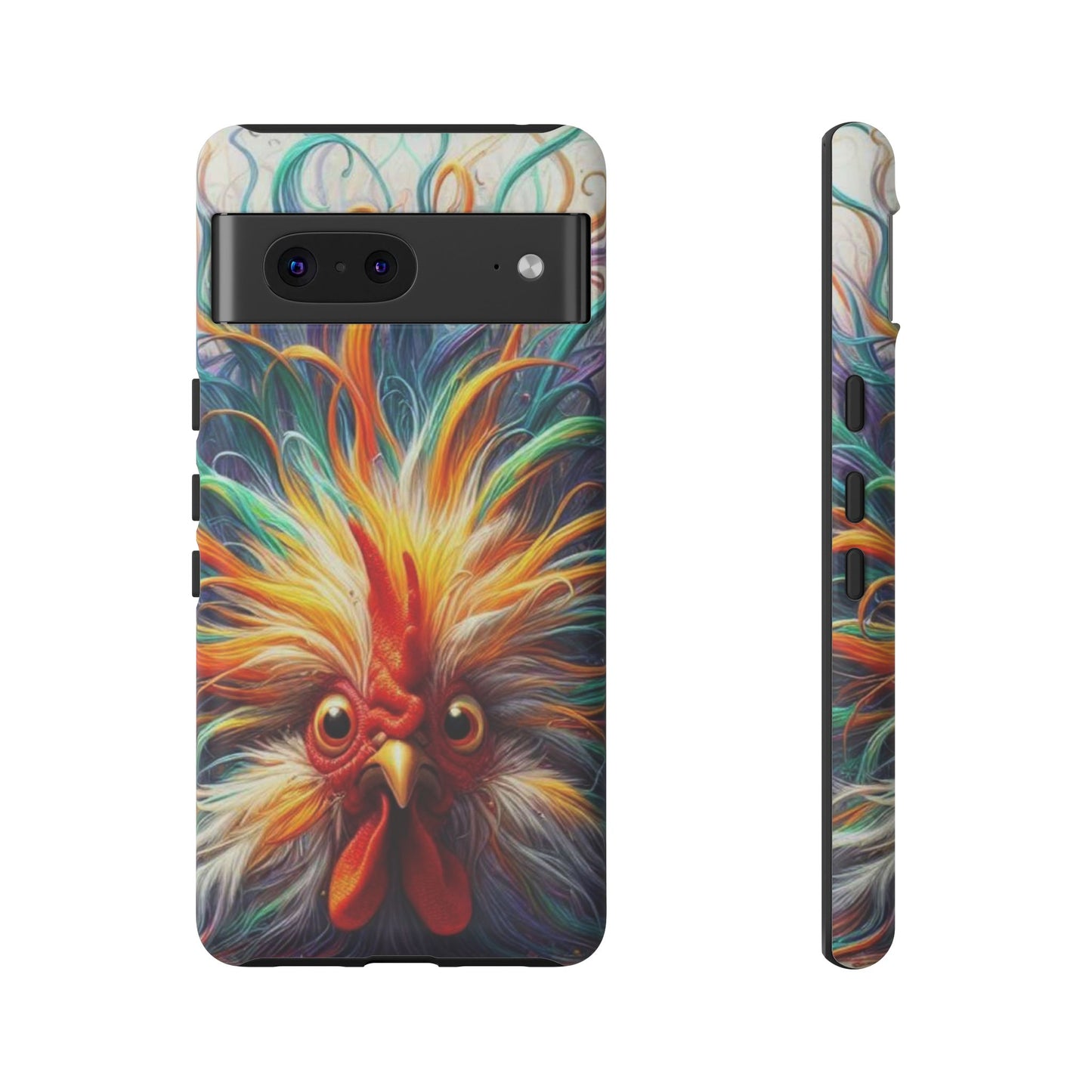 Phone Case - Frazzled Feather Friend Tough Case