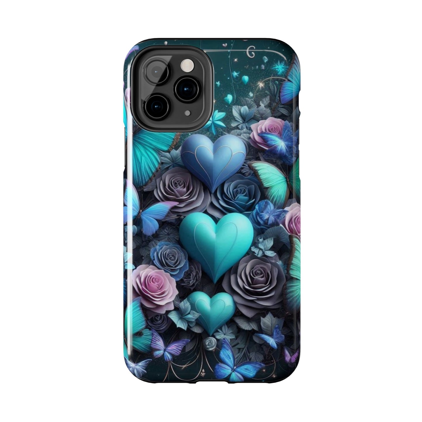 Tough Phone Cases butterfly heart