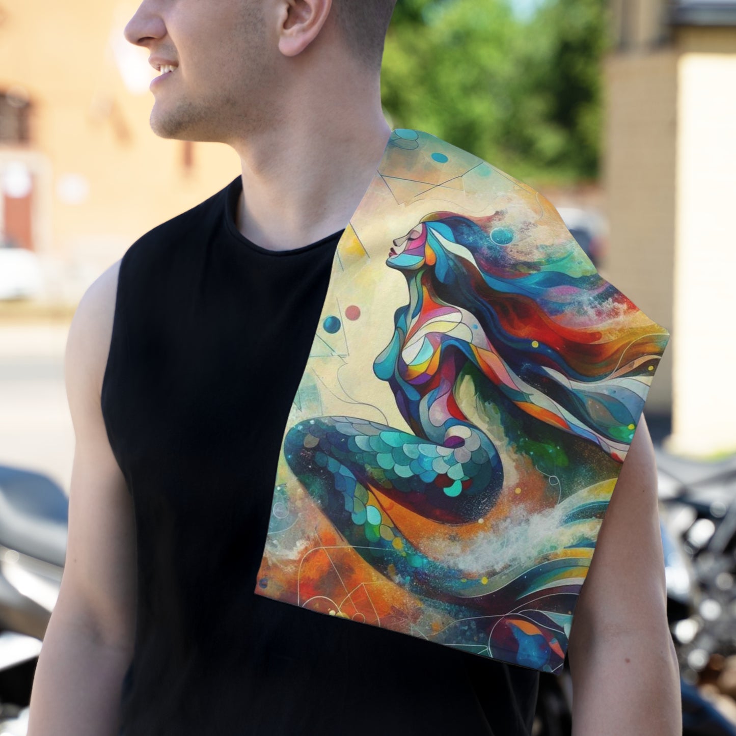 Rally Towel, 11x18 - mermaid