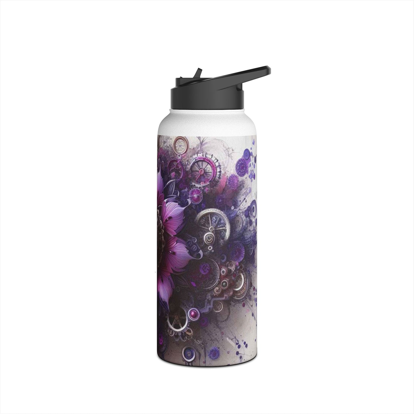 Stainless Steel Water Bottle, Standard Lid
