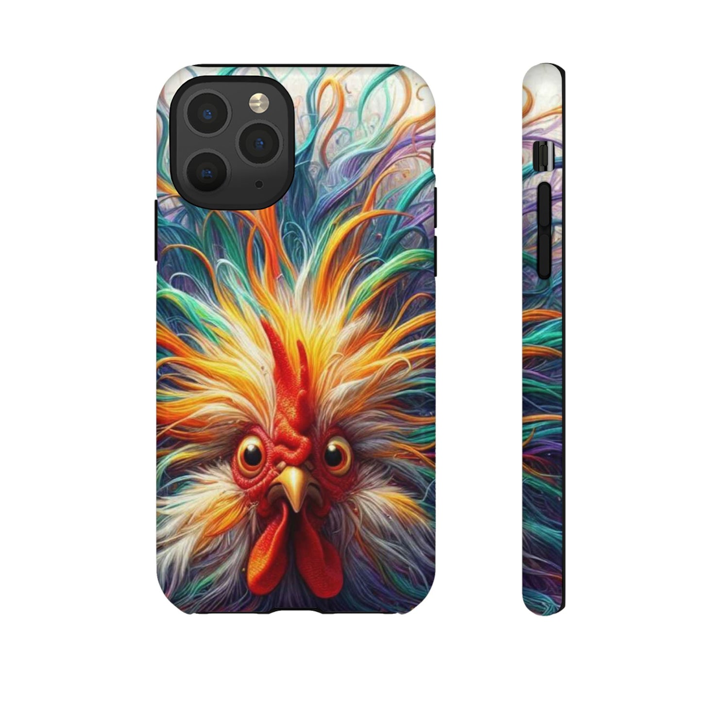 Phone Case - Frazzled Feather Friend Tough Case