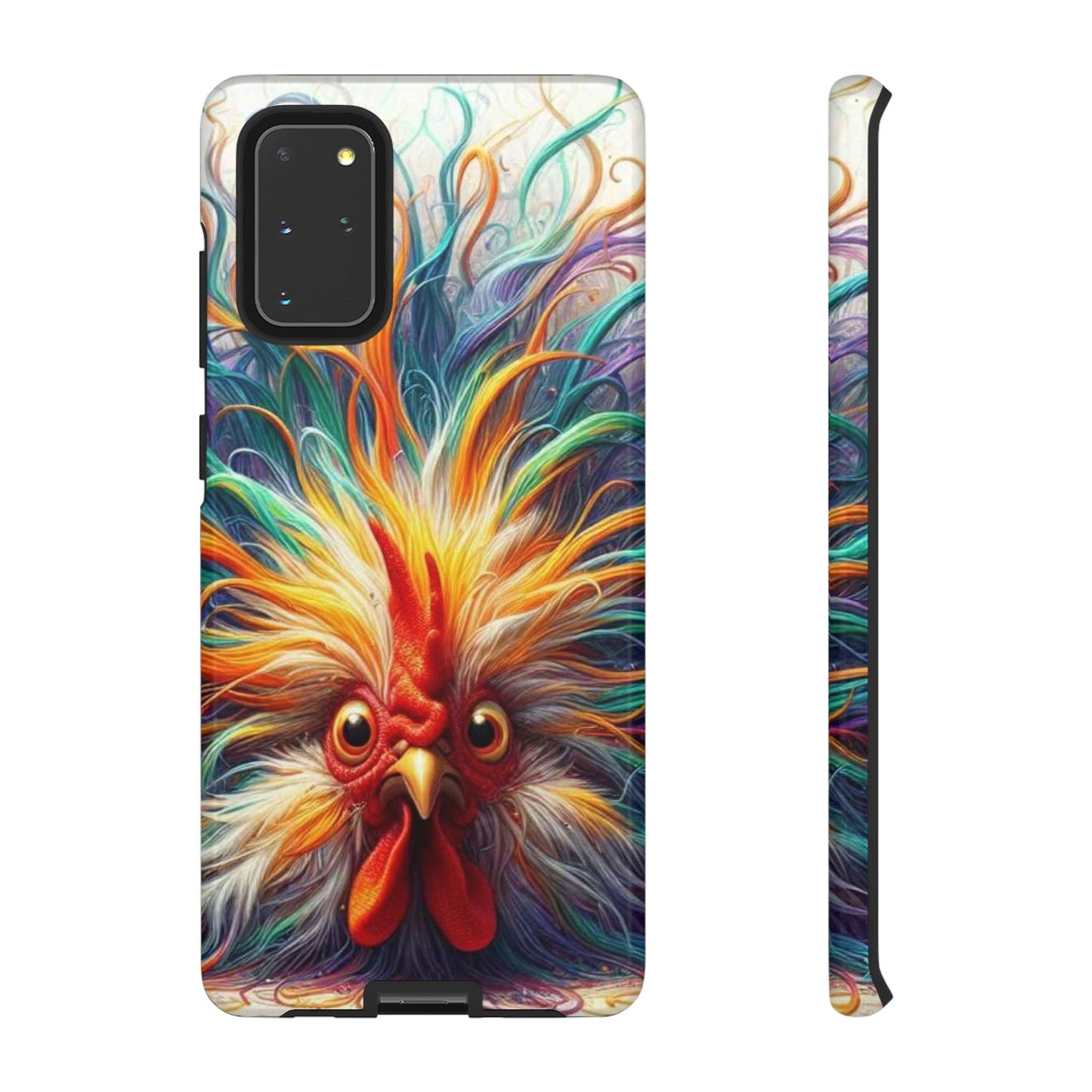Phone Case - Frazzled Feather Friend Tough Case