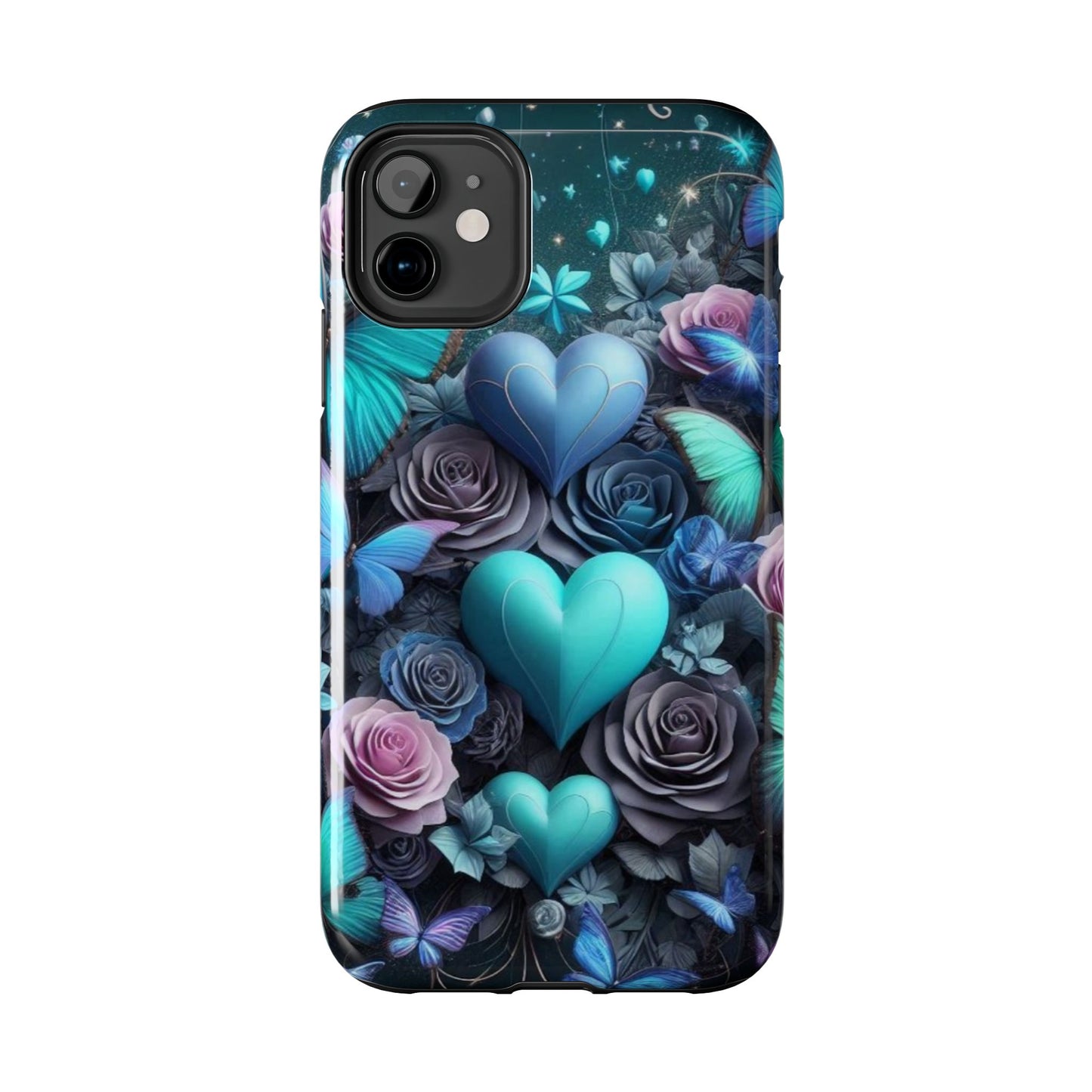 Tough Phone Cases butterfly heart
