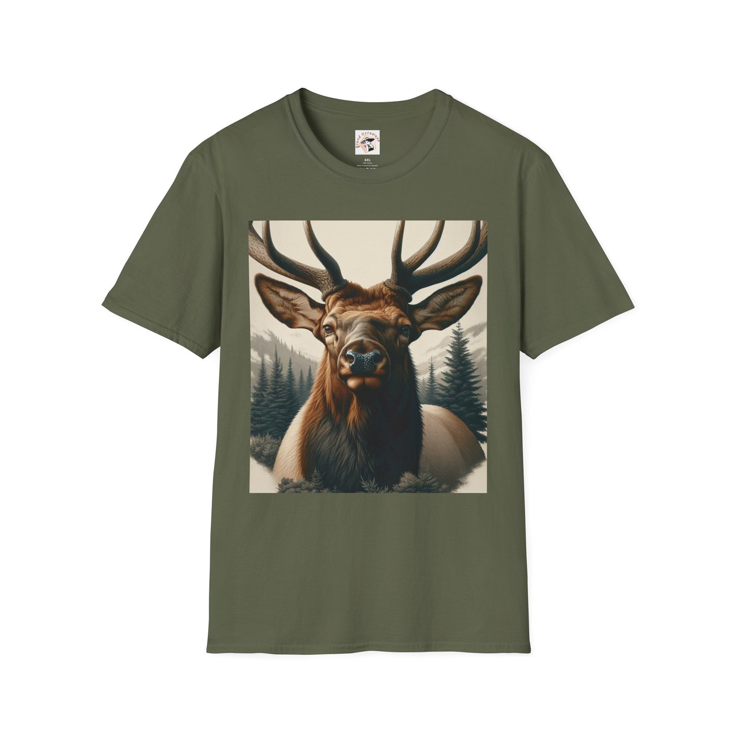 Unisex Softstyle T-Shirt - Elk