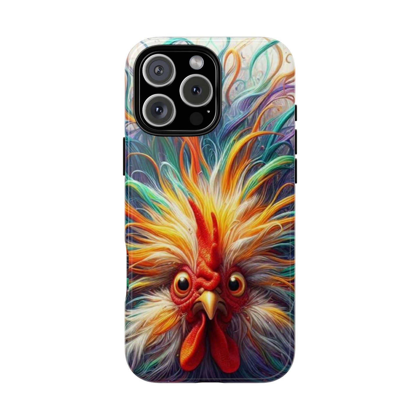 Phone Case - Frazzled Feather Friend Tough Case
