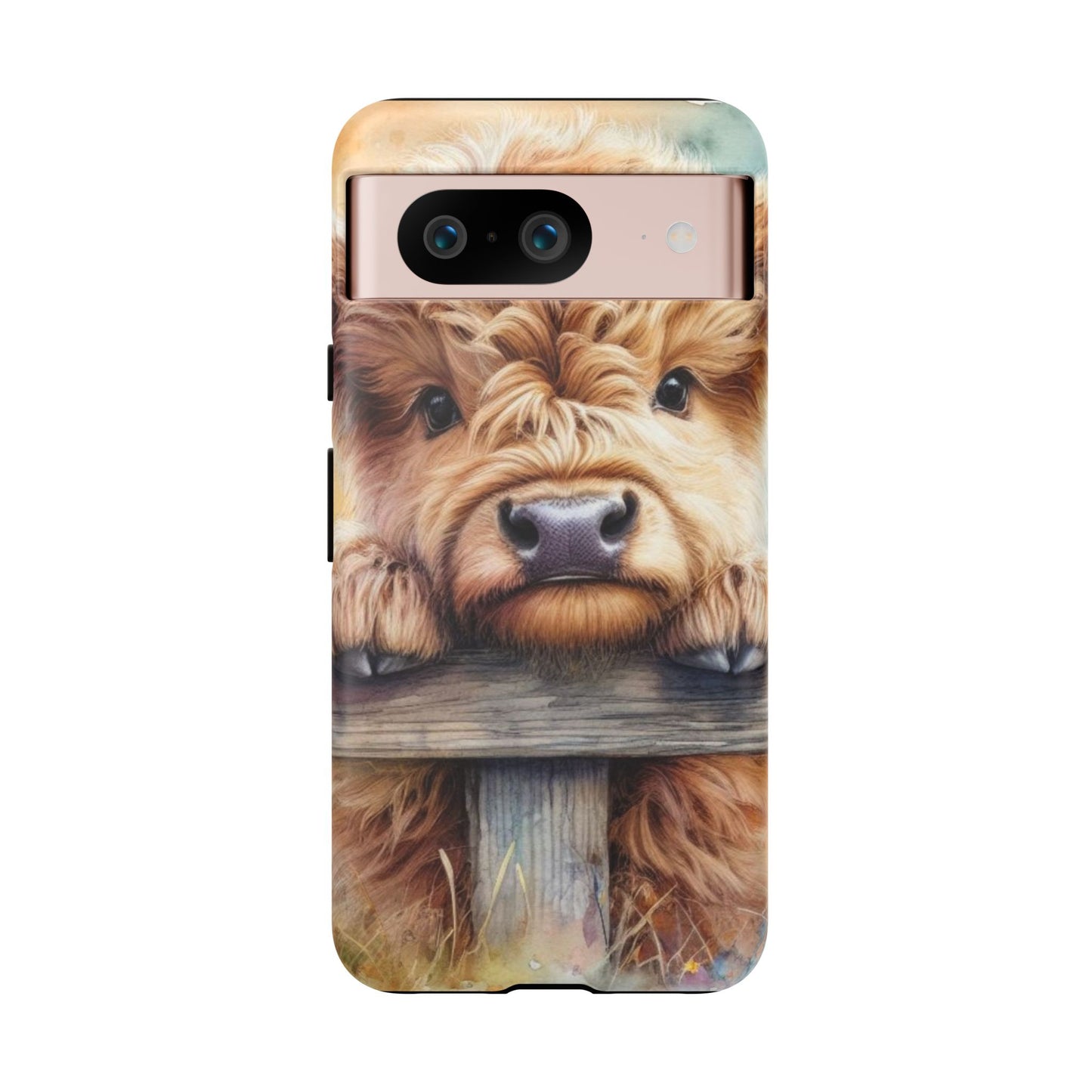 Tough Cases - Cute Highland Cow iPhone Case