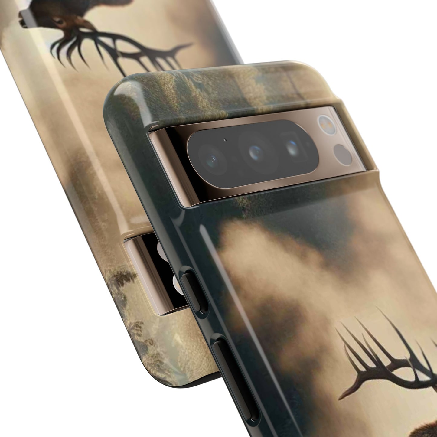 Phone Case - Elk on a Frosty Morning Design