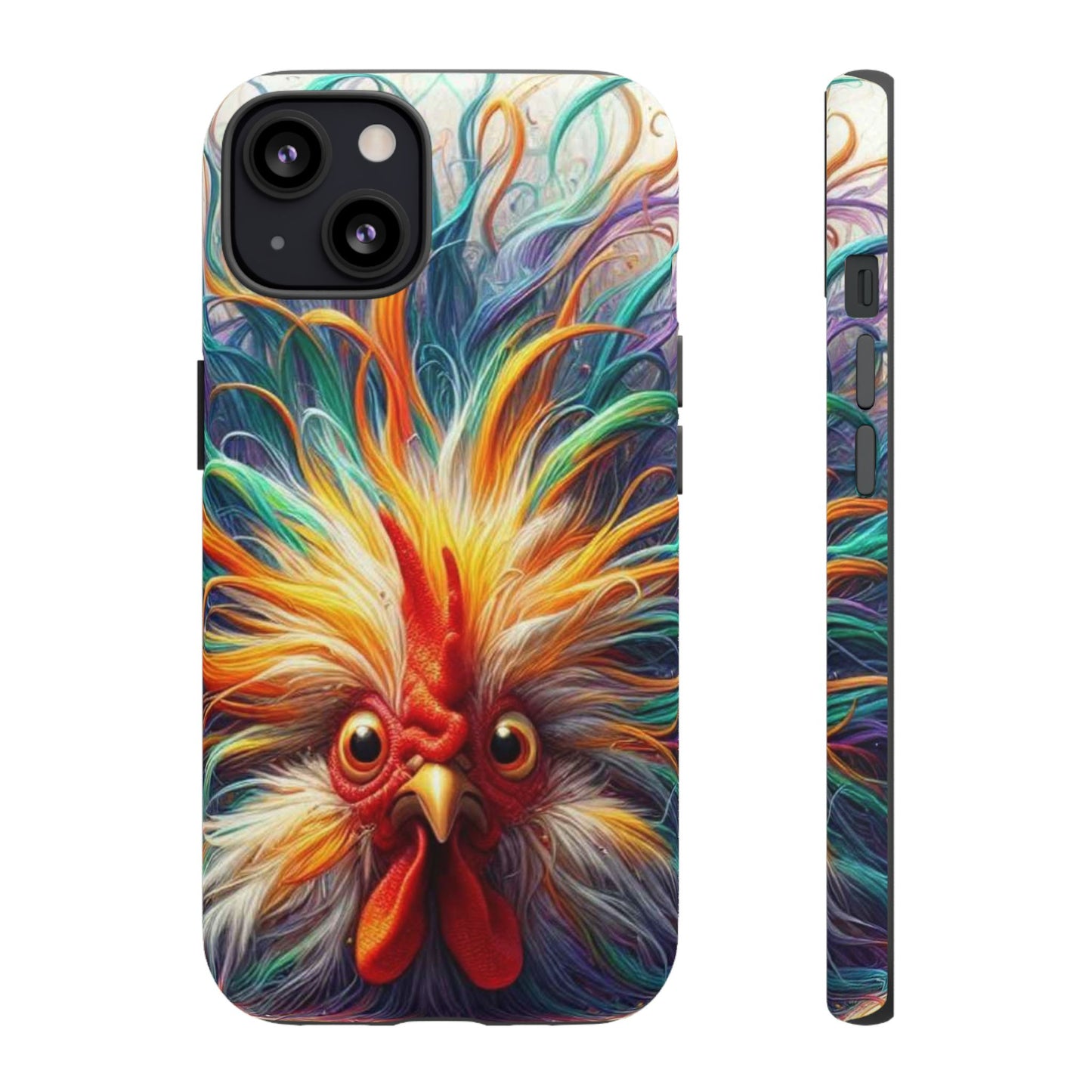 Phone Case - Frazzled Feather Friend Tough Case