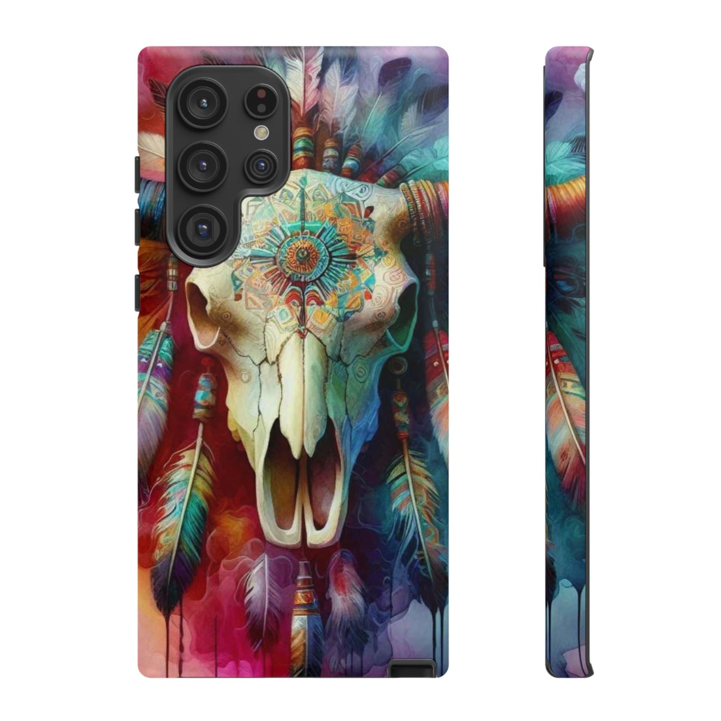 Tough Cases bull skull