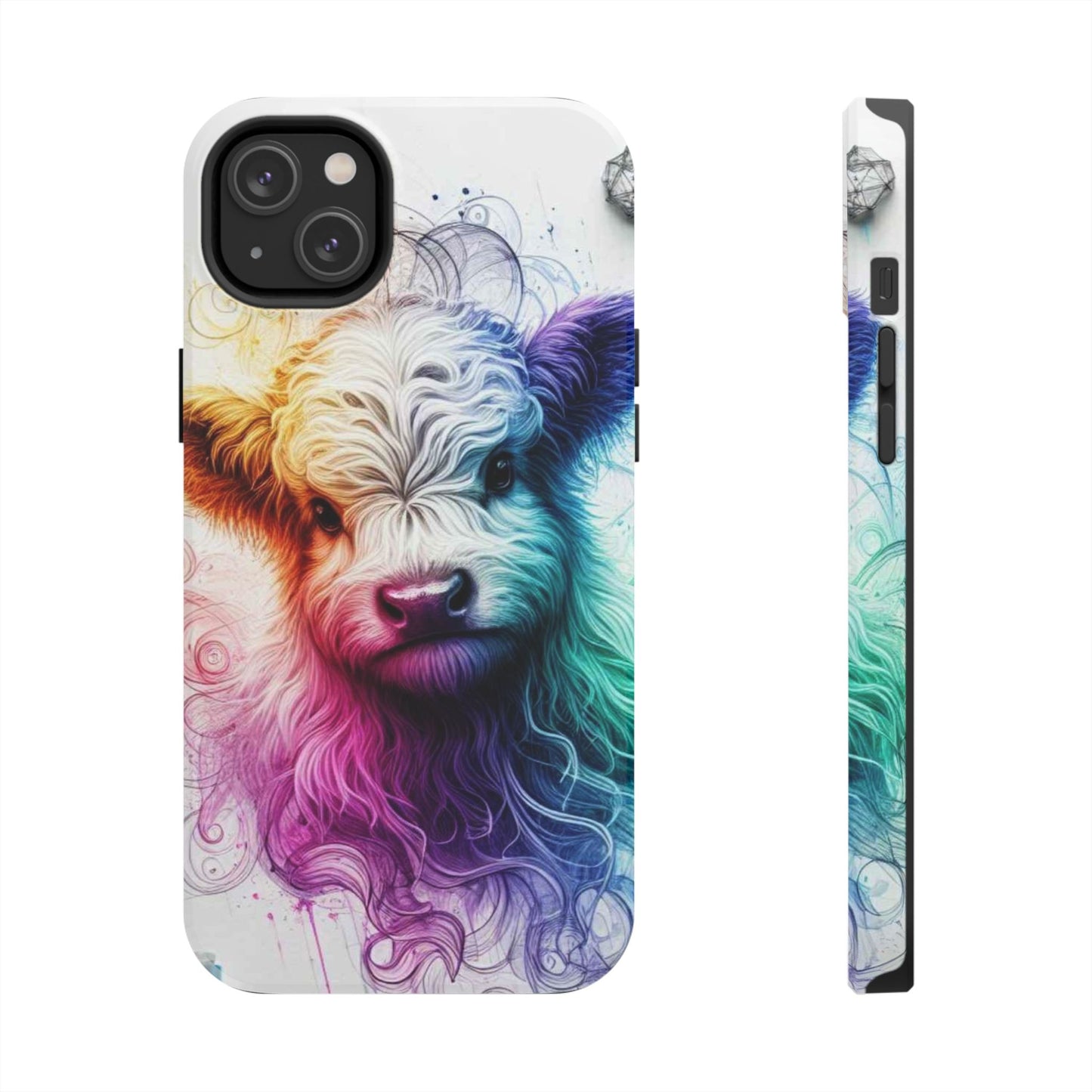 Tough Phone Cases - Cute Cow