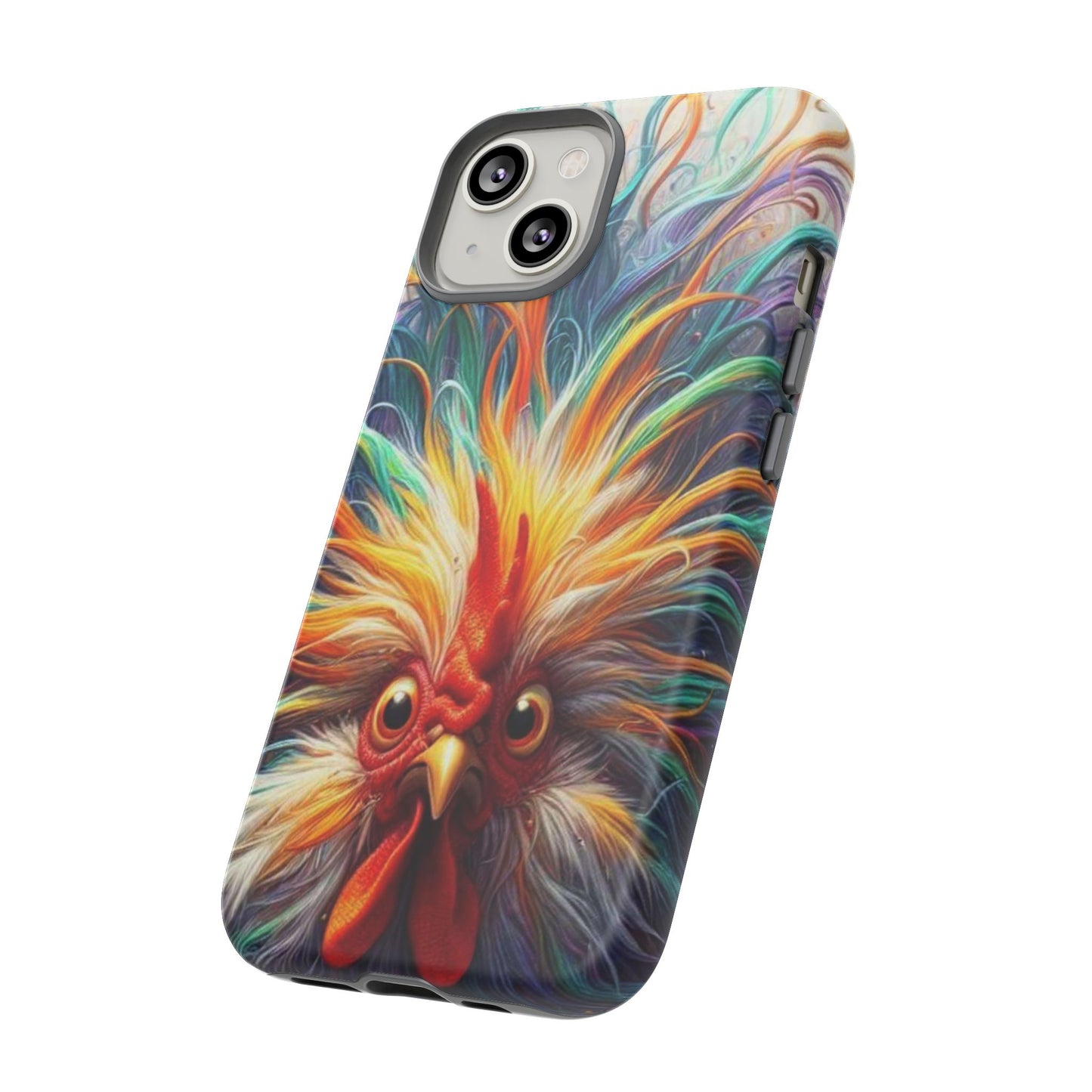 Phone Case - Frazzled Feather Friend Tough Case