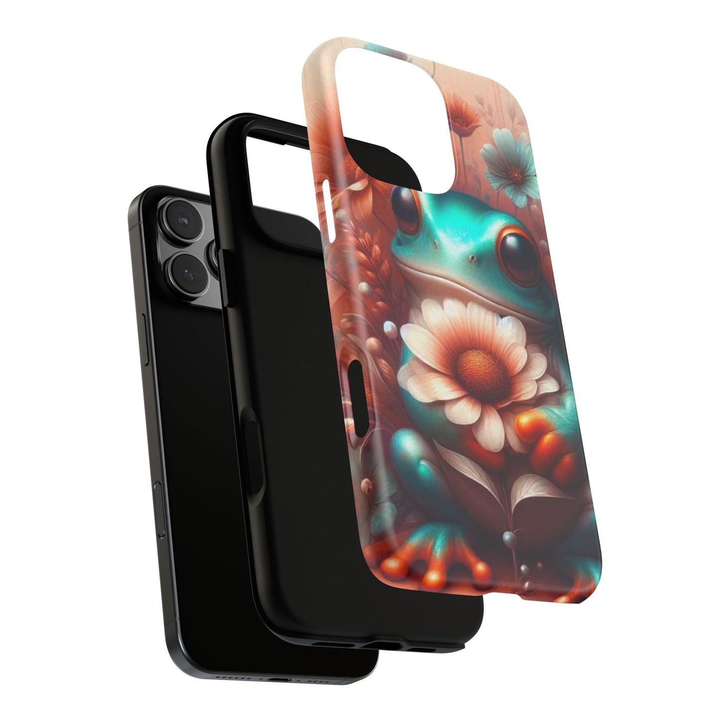 Phone Case Froggy Flower Days Tough Cases