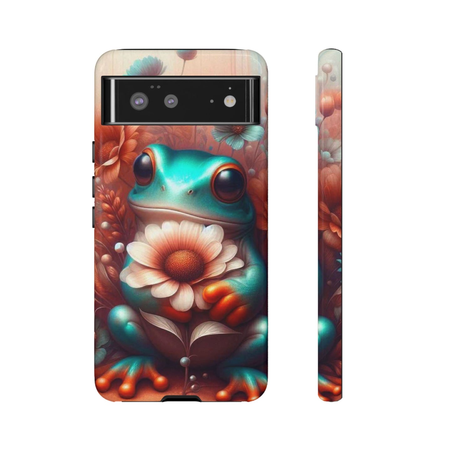 Phone Case Froggy Flower Days Tough Cases