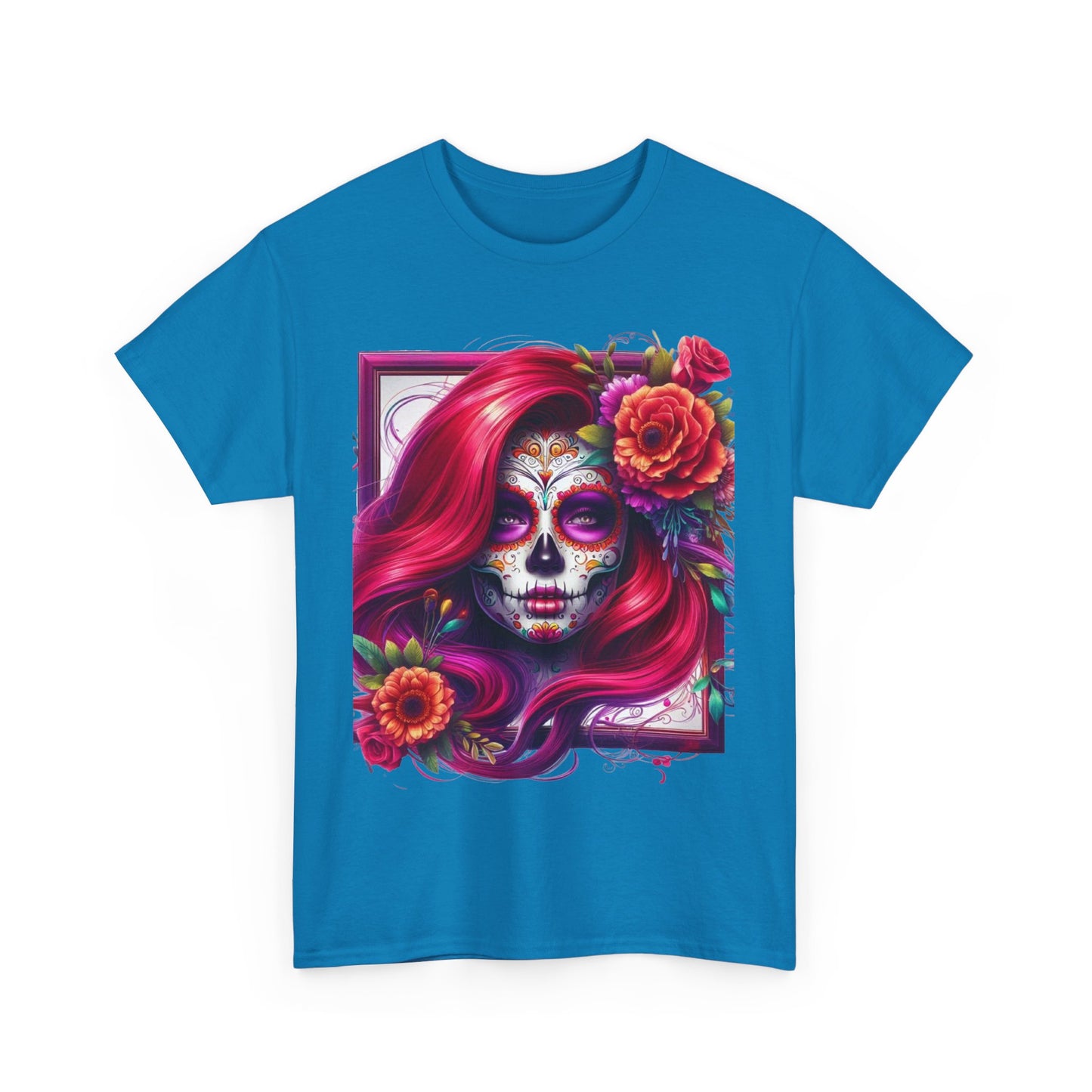 Unisex Heavy Cotton Tee sugar skull