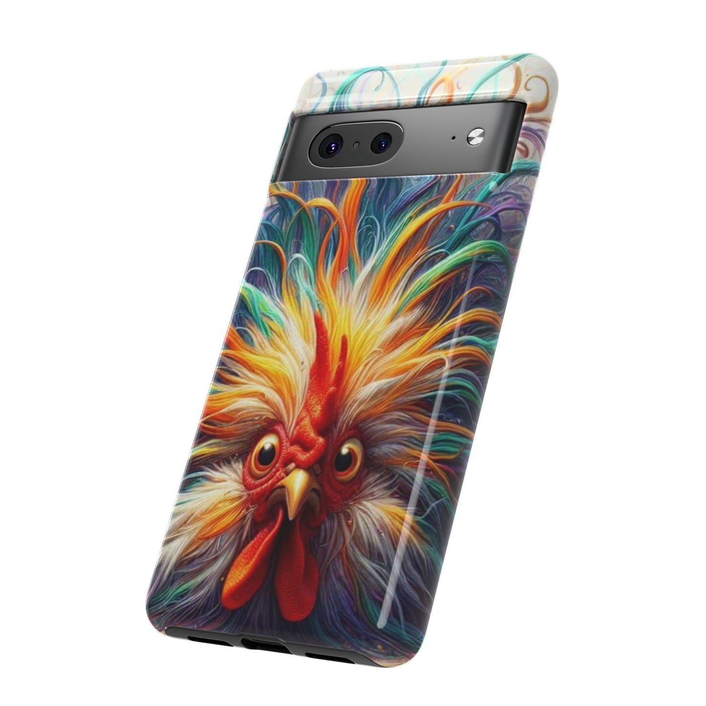 Phone Case - Frazzled Feather Friend Tough Case