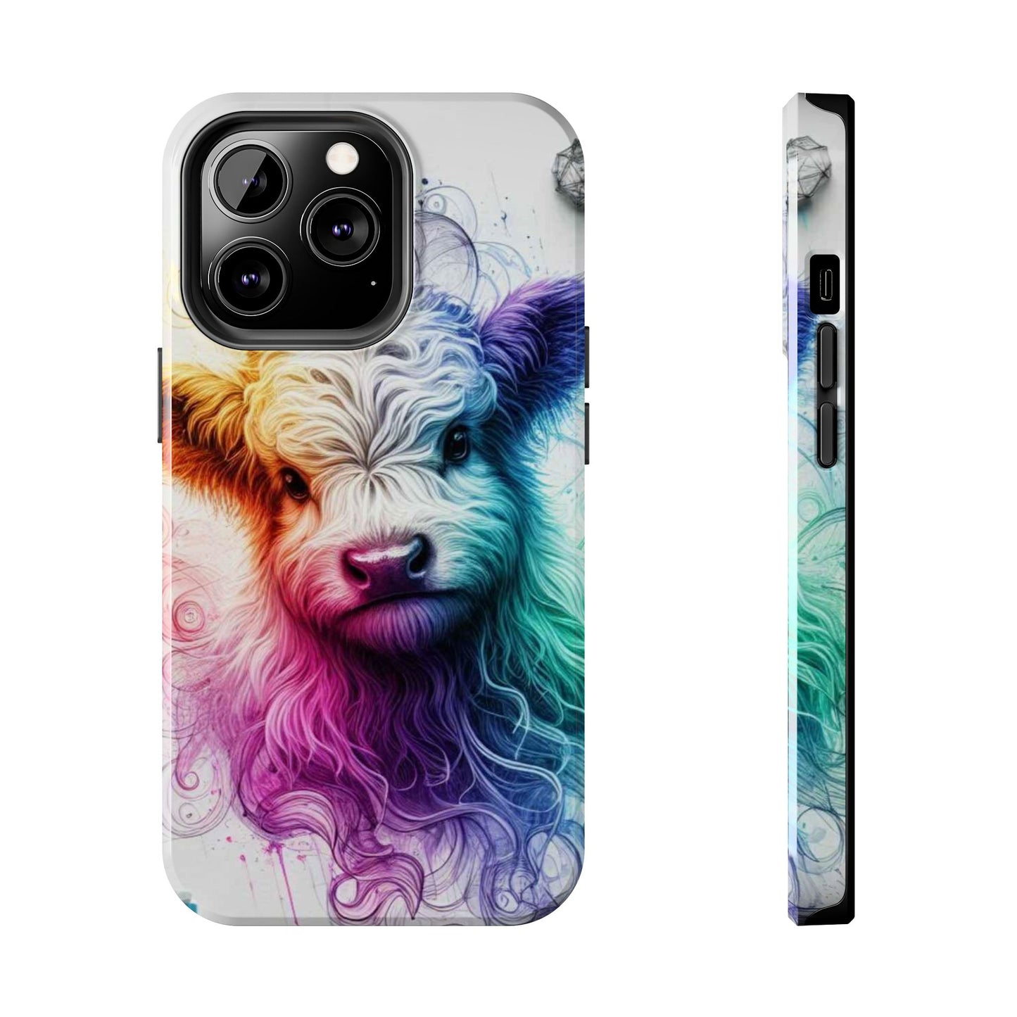 Tough Phone Cases - Cute Cow