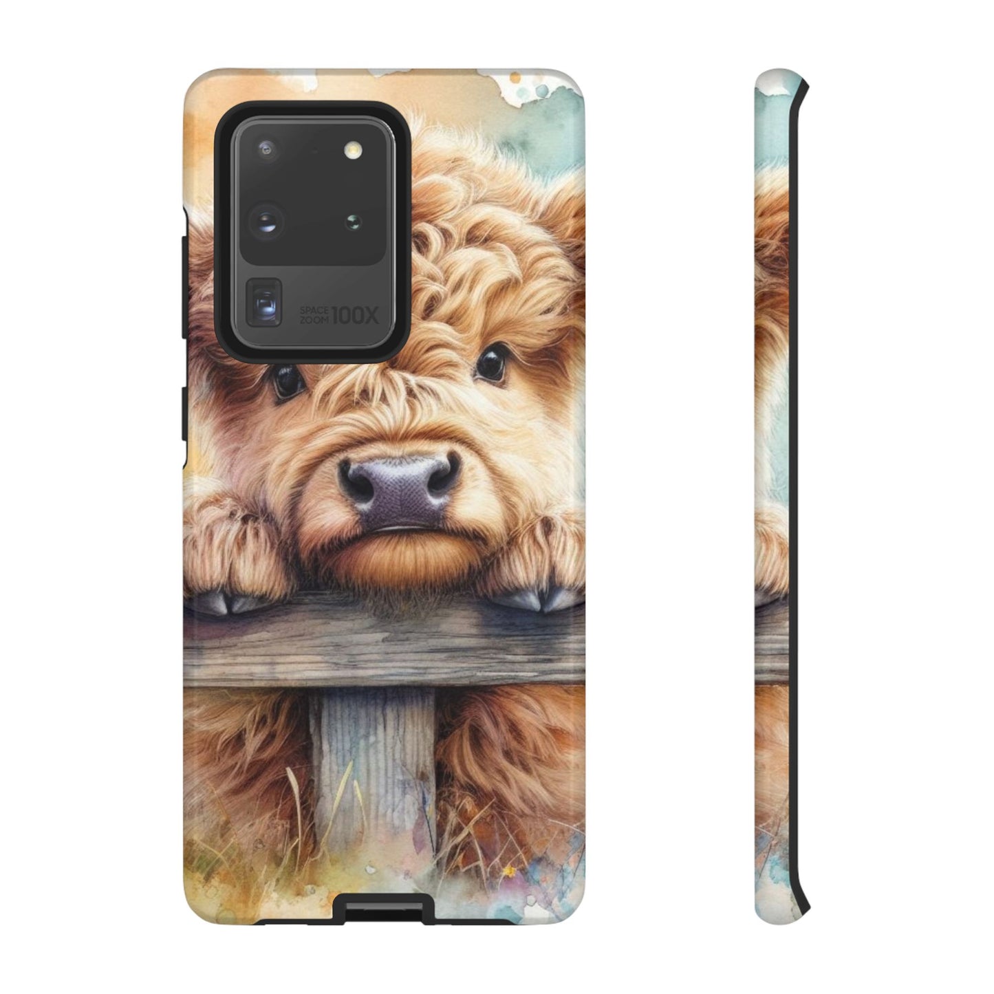 Tough Cases - Cute Highland Cow iPhone Case