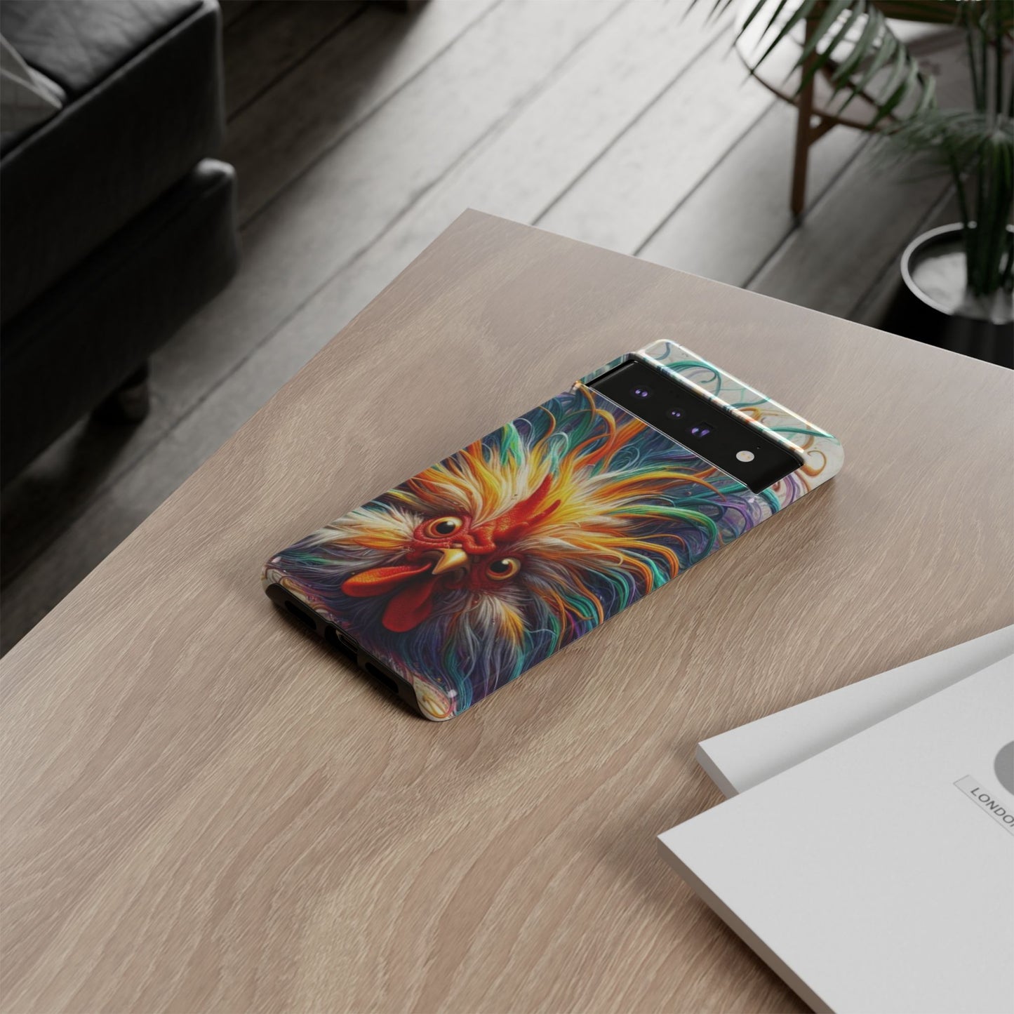 Phone Case - Frazzled Feather Friend Tough Case