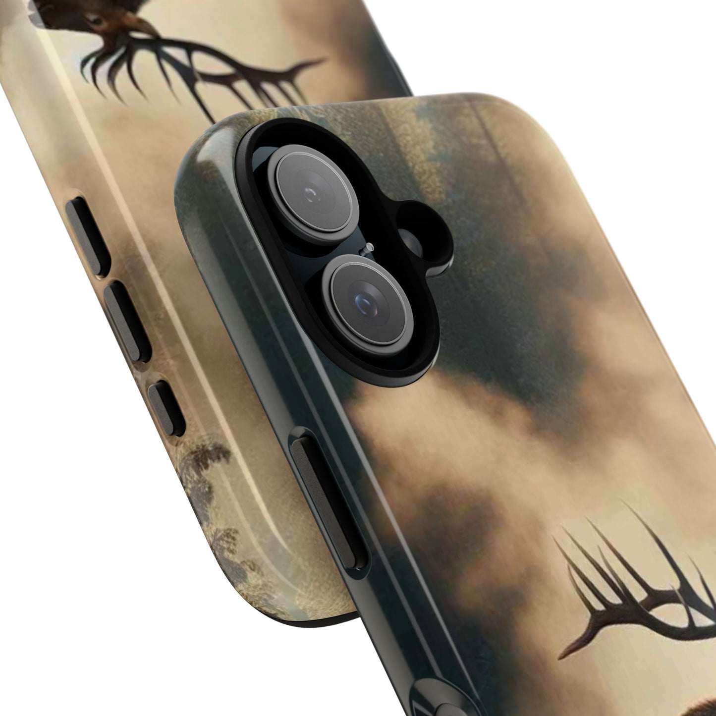 Phone Case - Elk on a Frosty Morning Design