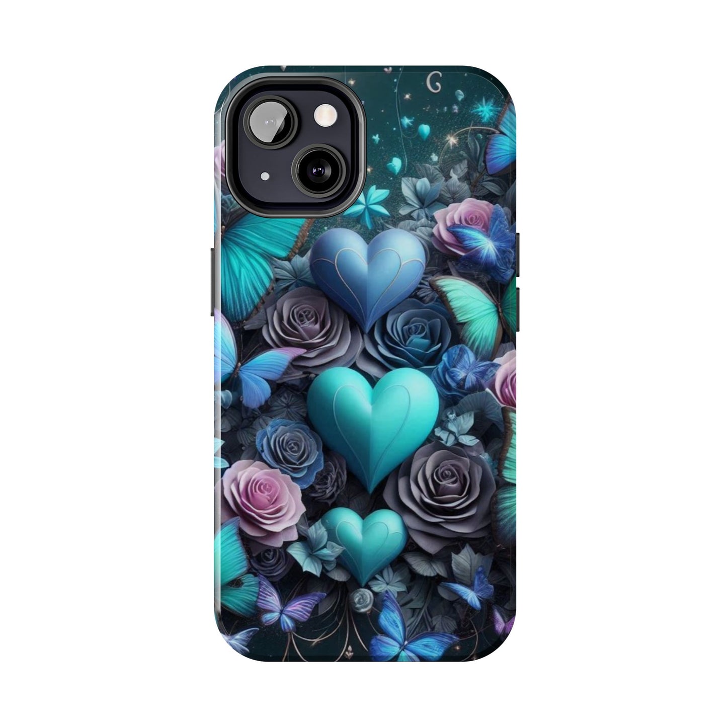 Tough Phone Cases butterfly heart