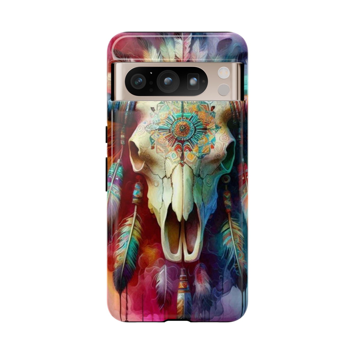 Tough Cases bull skull