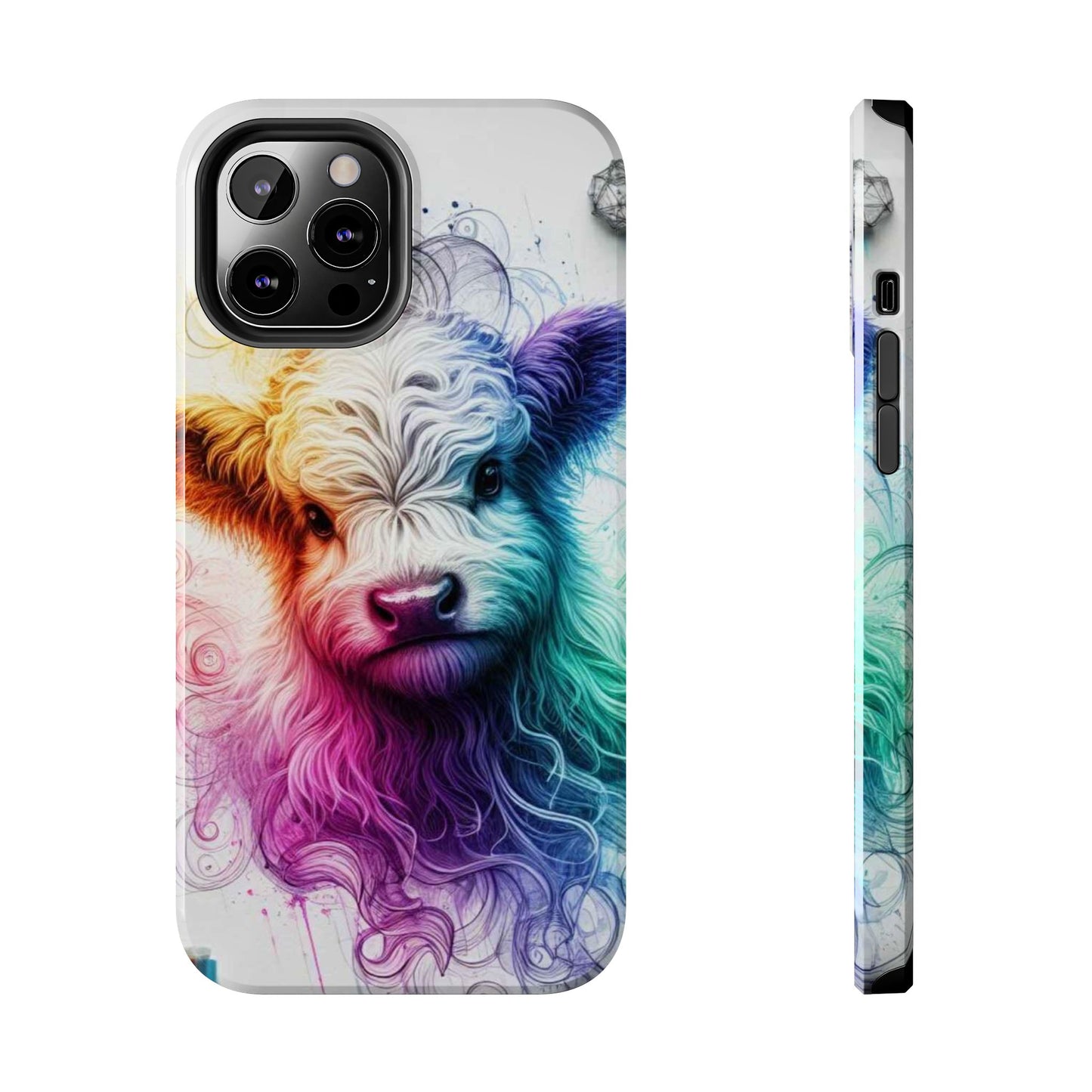 Tough Phone Cases - Cute Cow