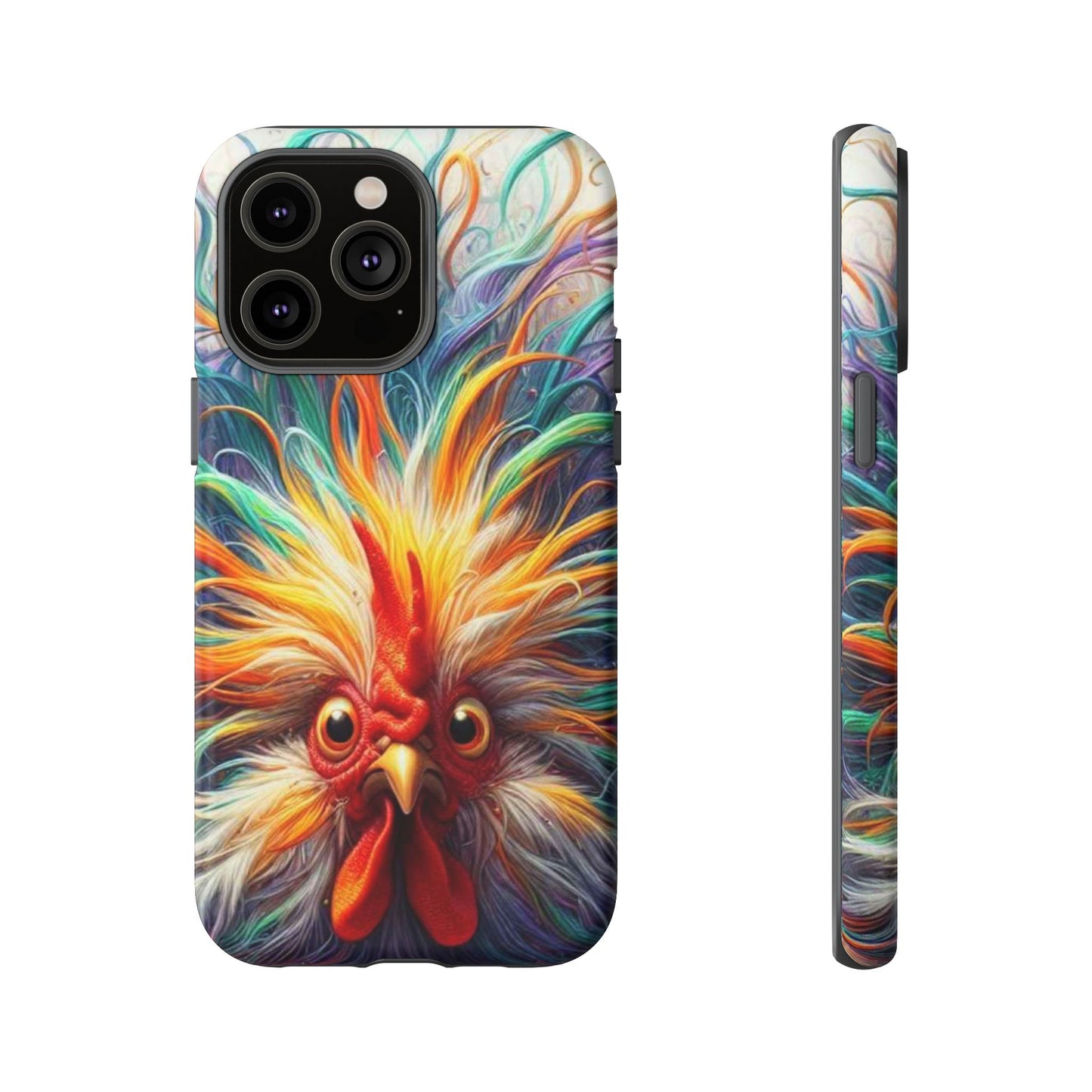 Phone Case - Frazzled Feather Friend Tough Case