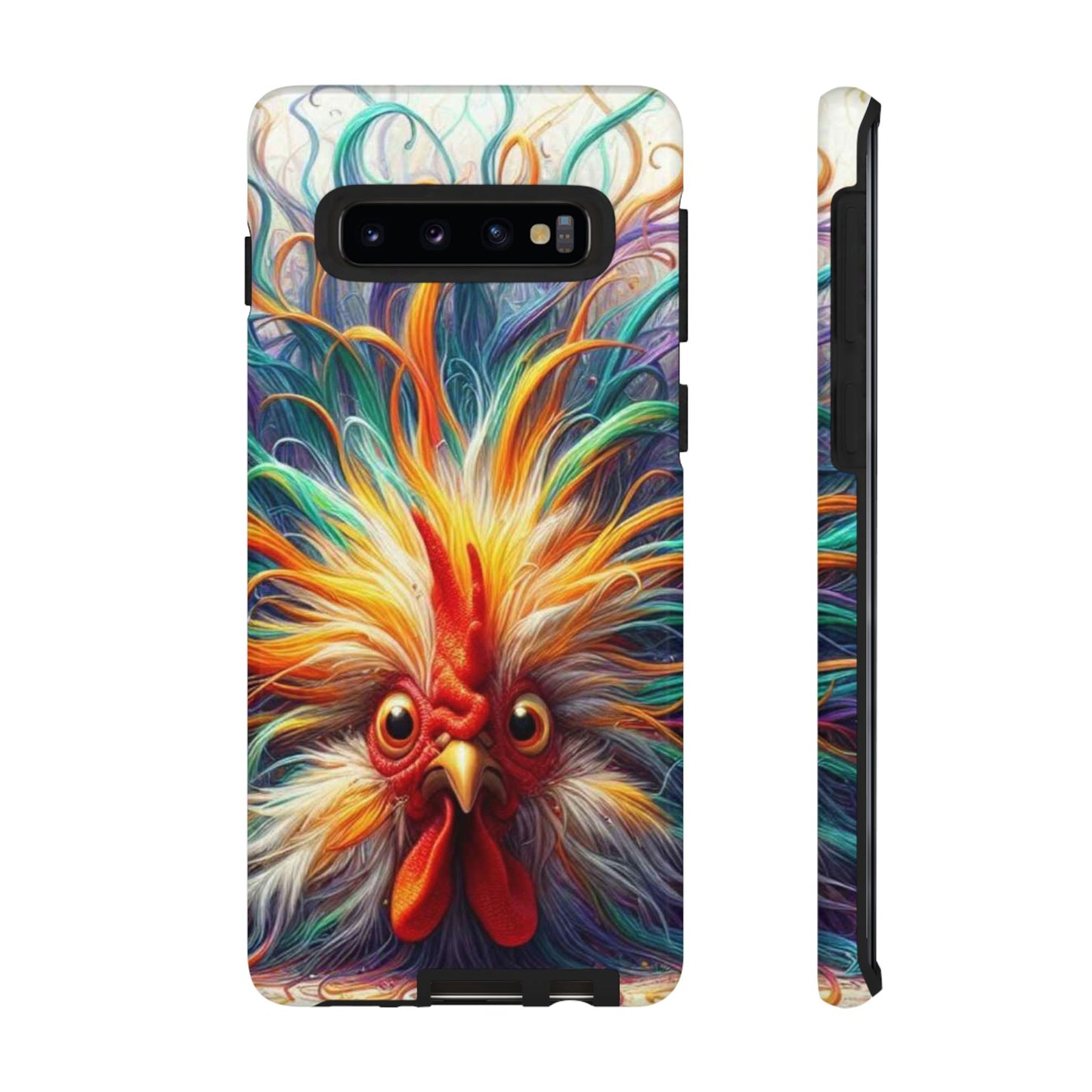 Phone Case - Frazzled Feather Friend Tough Case