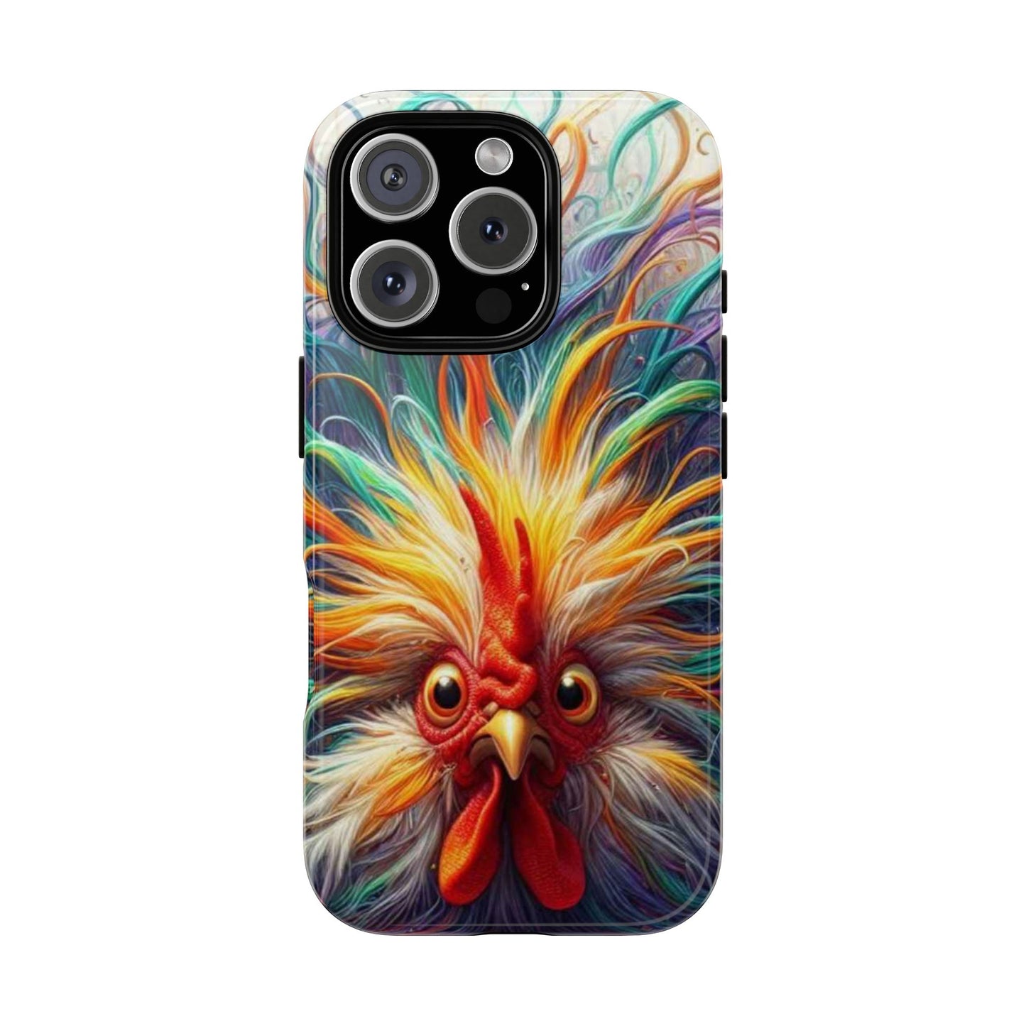 Phone Case - Frazzled Feather Friend Tough Case