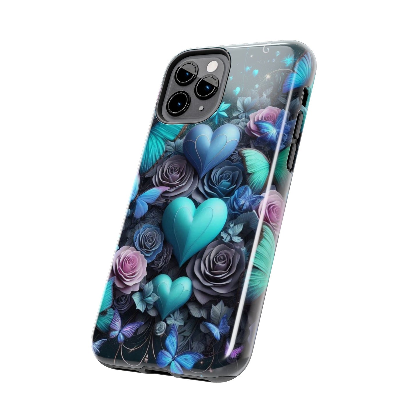 Tough Phone Cases butterfly heart