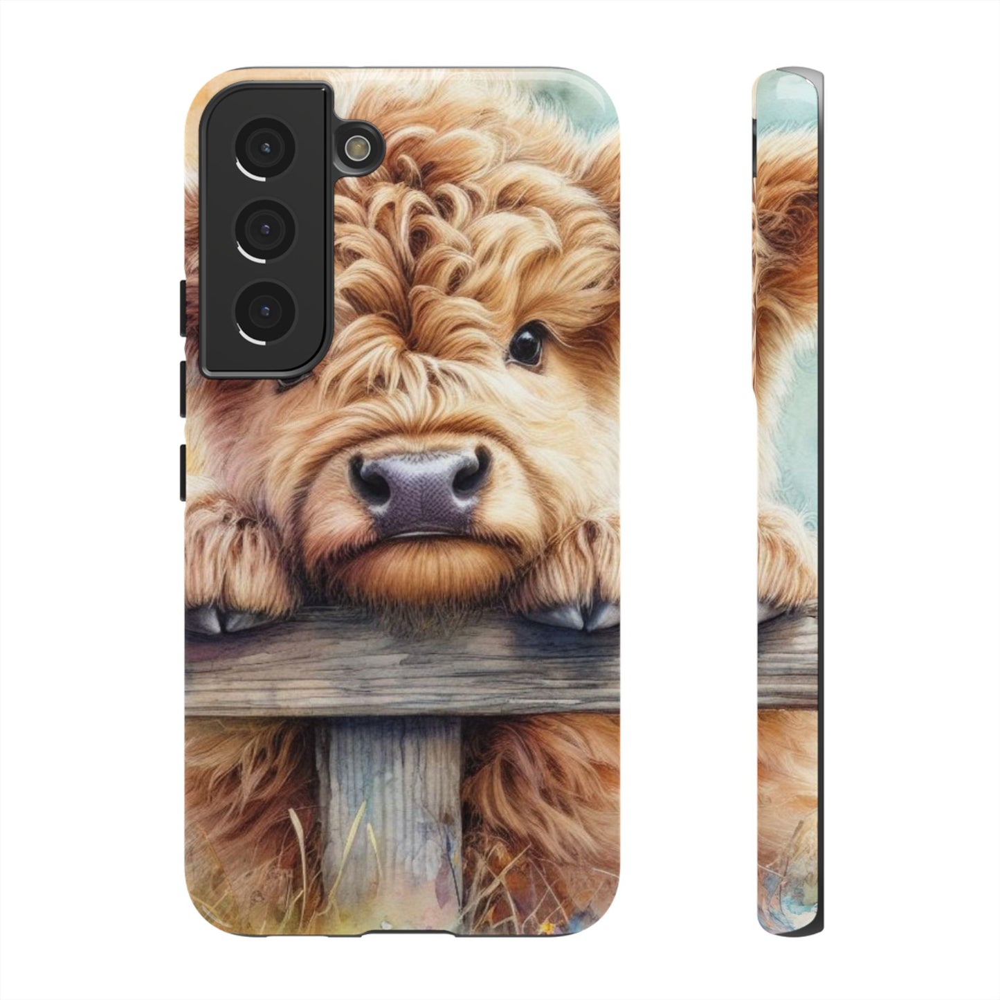 Tough Cases - Cute Highland Cow iPhone Case