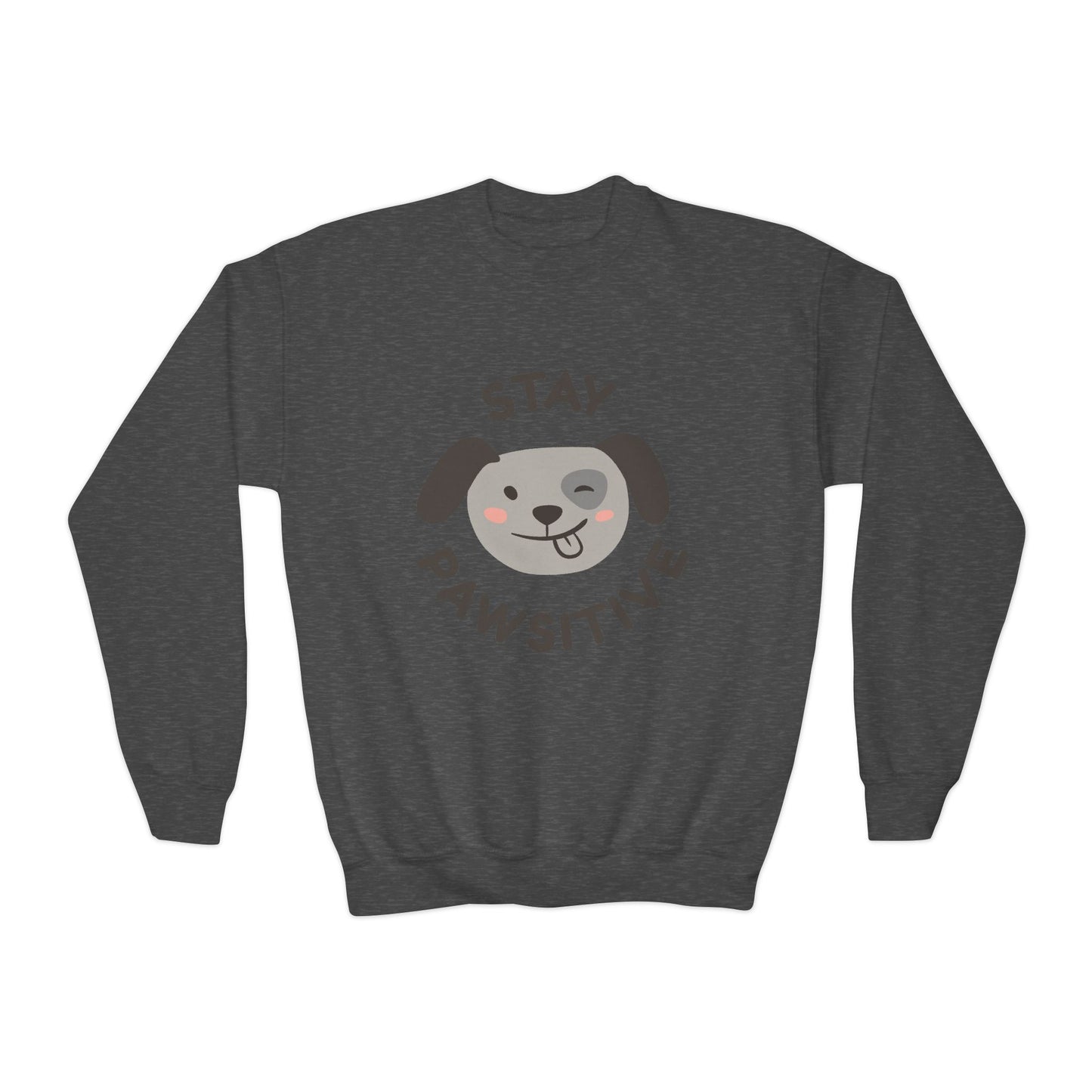 Stay Pawsitive Youth Sweatshirt