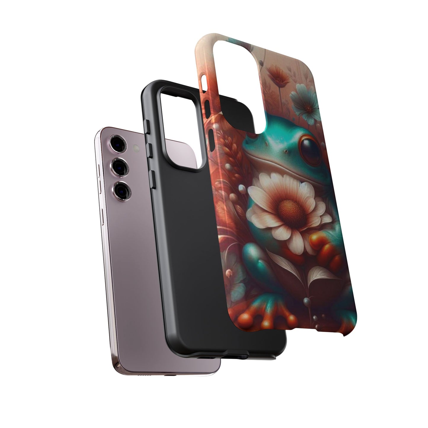 Phone Case Froggy Flower Days Tough Cases